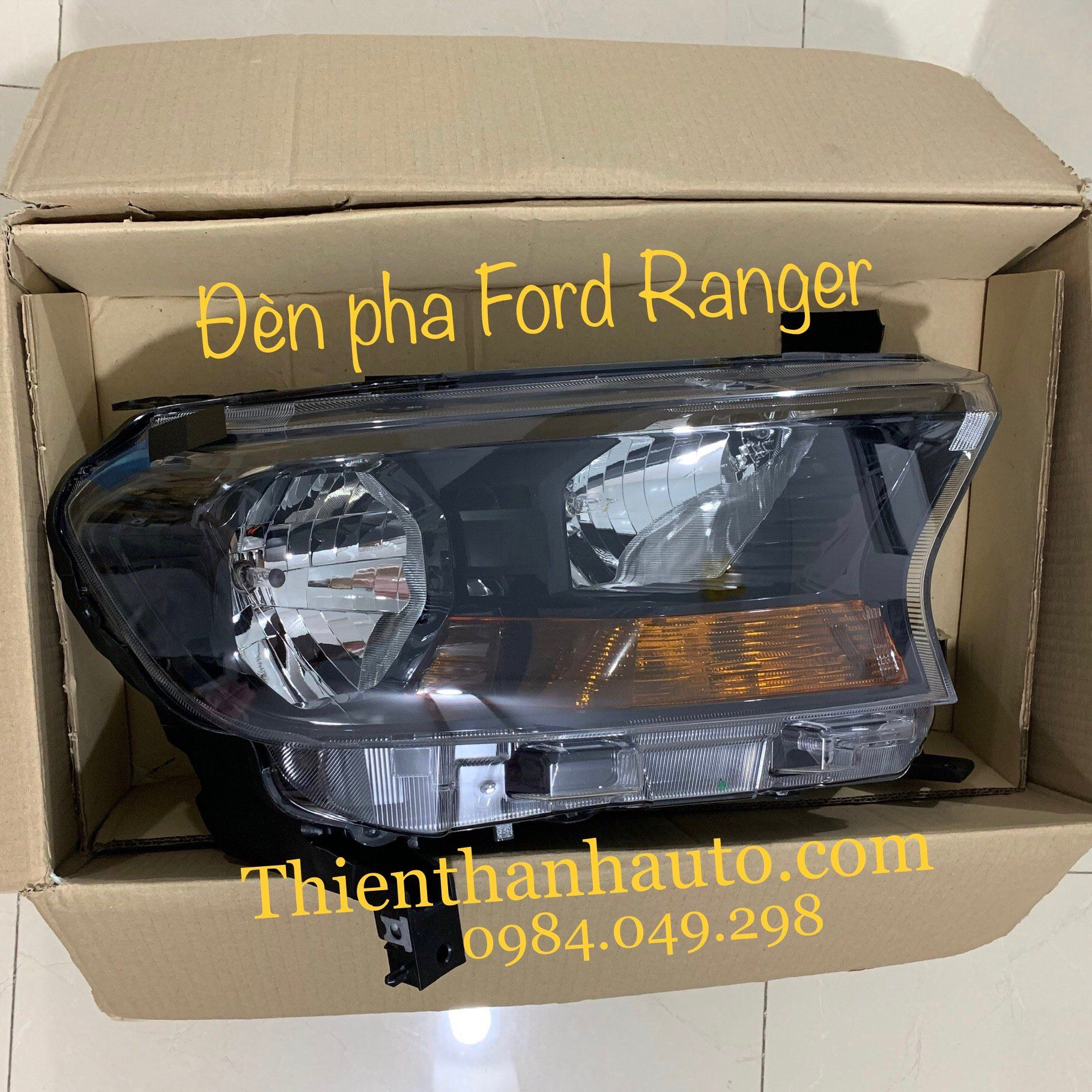 Đèn pha phải Ford Ranger 2021 chính hãng - Thienthanhauto.com