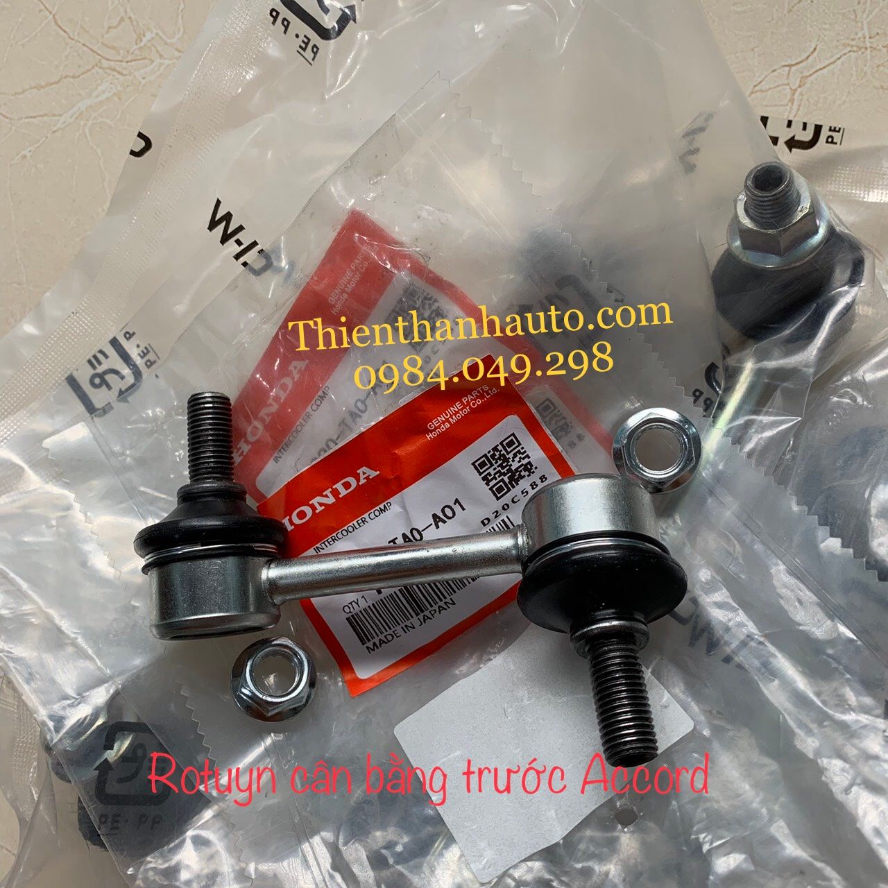 Rotuyn cân bằng trước Honda Accord 2007-2012 bên lái - trái - Thienthanhauto.com