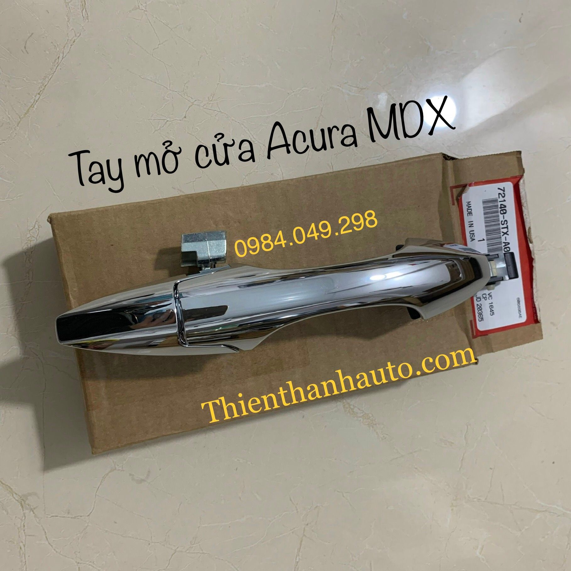 Tay mở cửa ngoài trước - sau bên phụ (phải) Acura MDX chính hãng - Thienthanhauto.com