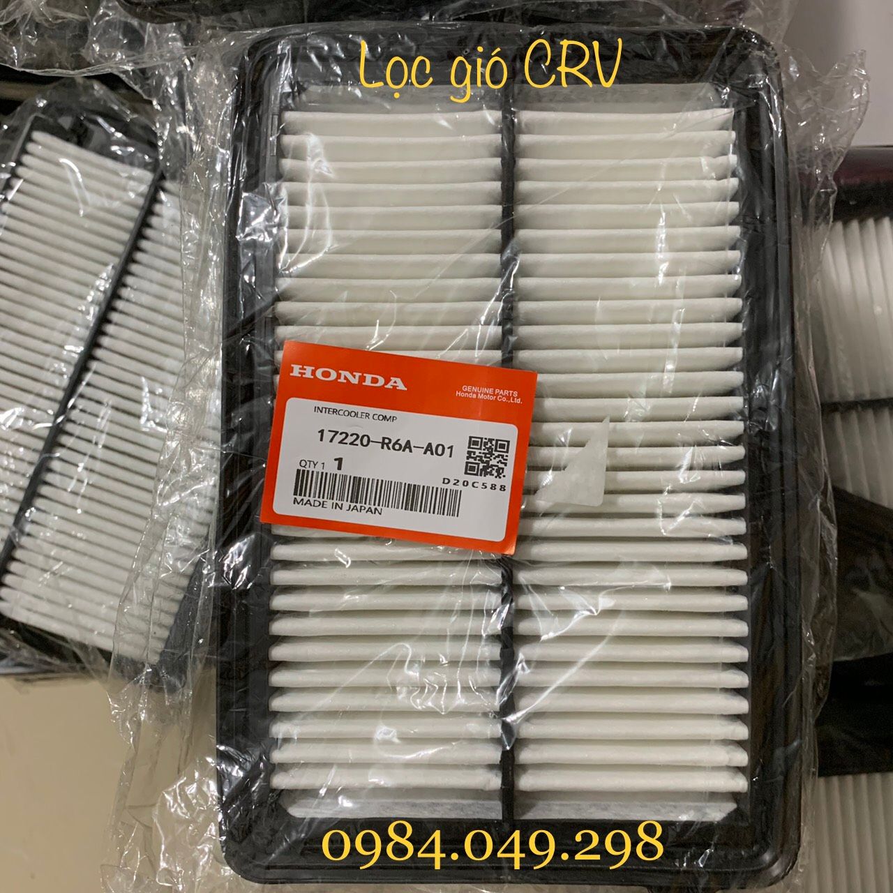 Lọc gió động cơ Honda CRV 2013 - 2017 chính hãng, phân phối toàn quốc