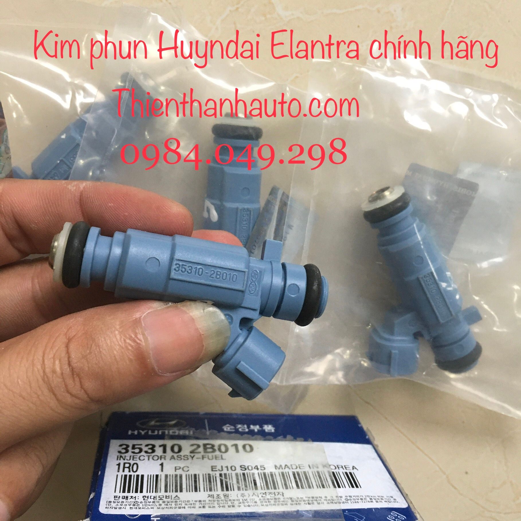 Kim phun xăng Hyundai Elantra - Nhập khẩu chính hãng- 353102B010- Thienthanhauto.com