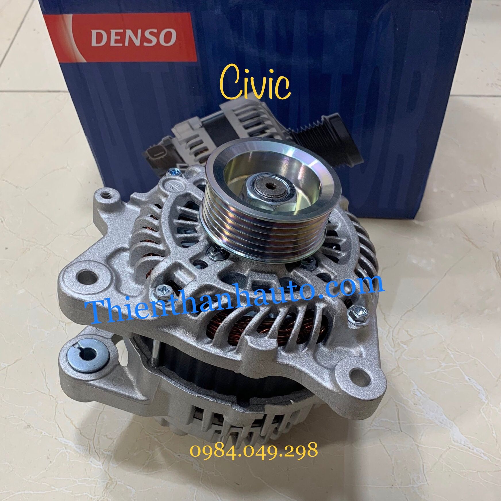 Máy phát điện Honda Civic 2013-2014-2015 - Sản phẩm của Denso Nhật Bản