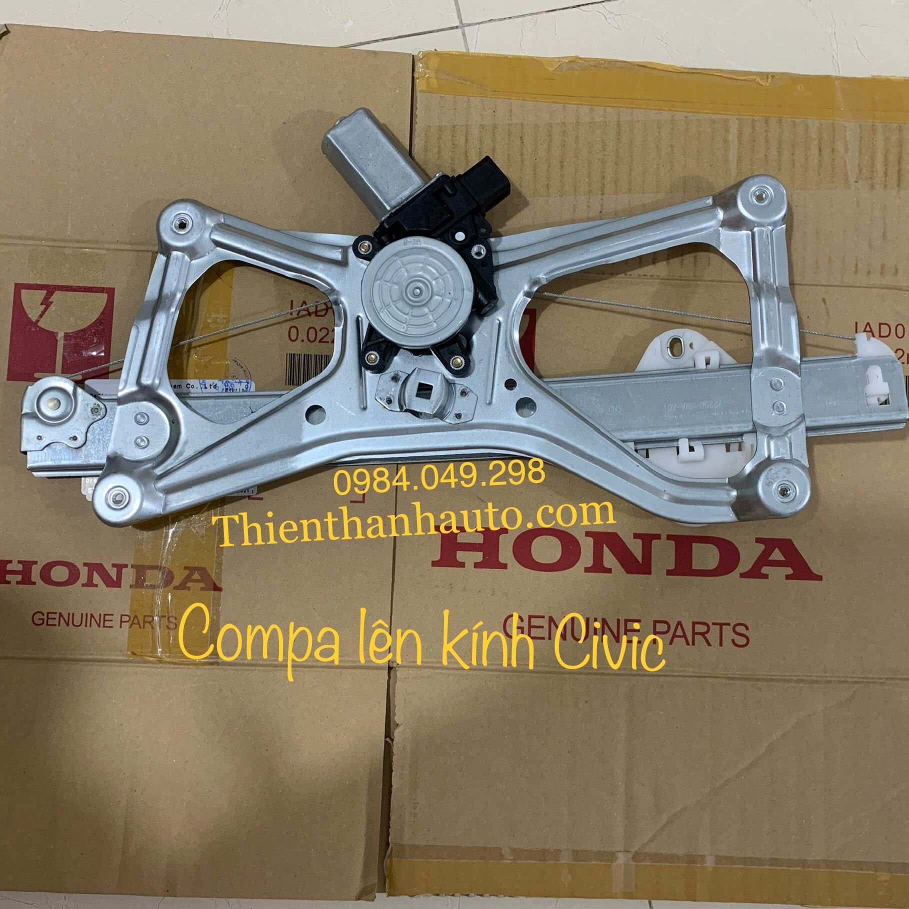 Compa lên xuống kính trước Honda Civic chính hãng - Thienthanhauto.com