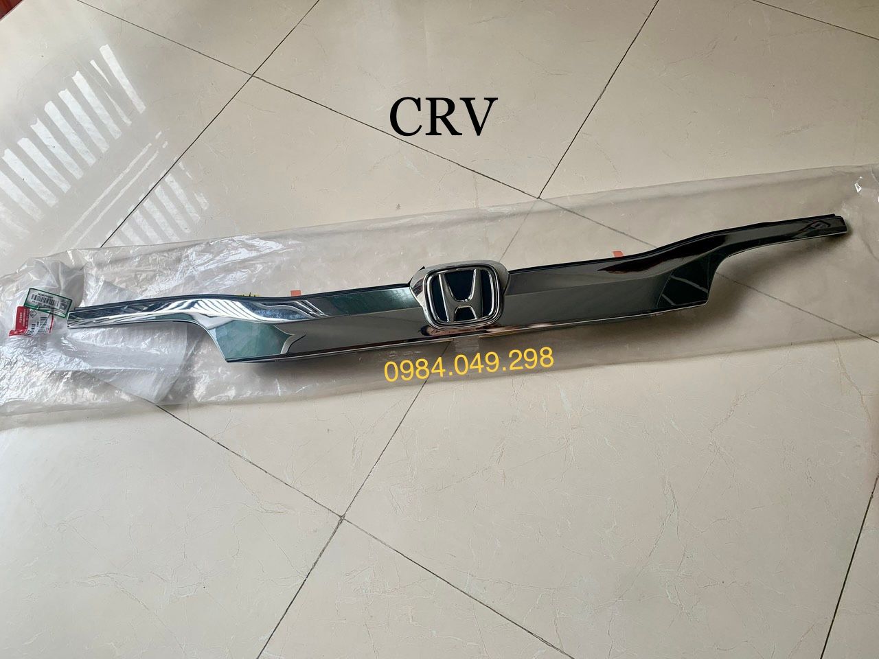 Nẹp mạ trên nắp cốp sau Honda CRV 2018-2021 - Nẹp mạ trên cửa hậu Honda CRV