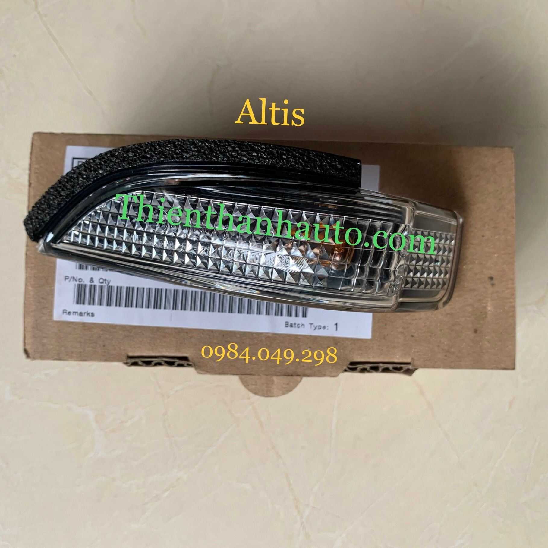 Xi nhan gương chiếu hậu trái - phải Toyota Altis 2014-2015-2016-2017-2018-2019-2020-2021