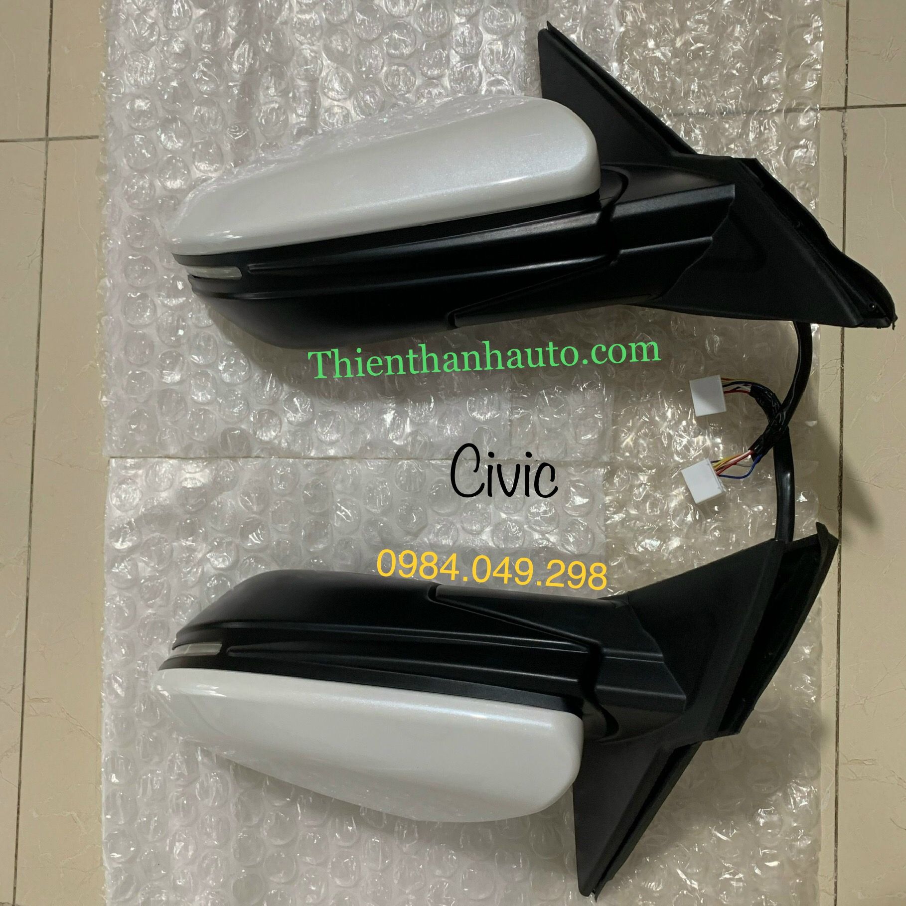 Gương chiếu hậu trái - phải Honda Civic 2016-2017-2018-2019-2020-2021 - Thienthanhauto.com