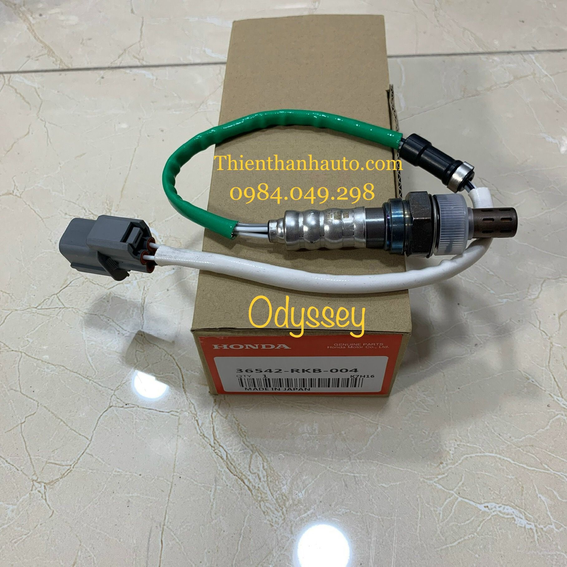 Cảm biến oxy - cảm biến khí xả sau dưới Honda Odyssey 2003-2007 - 36542RKB004