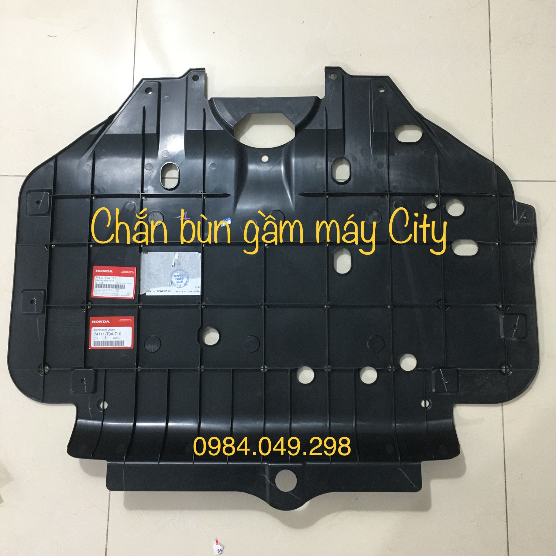 Chắn bùn gầm máy Honda City chính hãng - Thienthanhauto.com