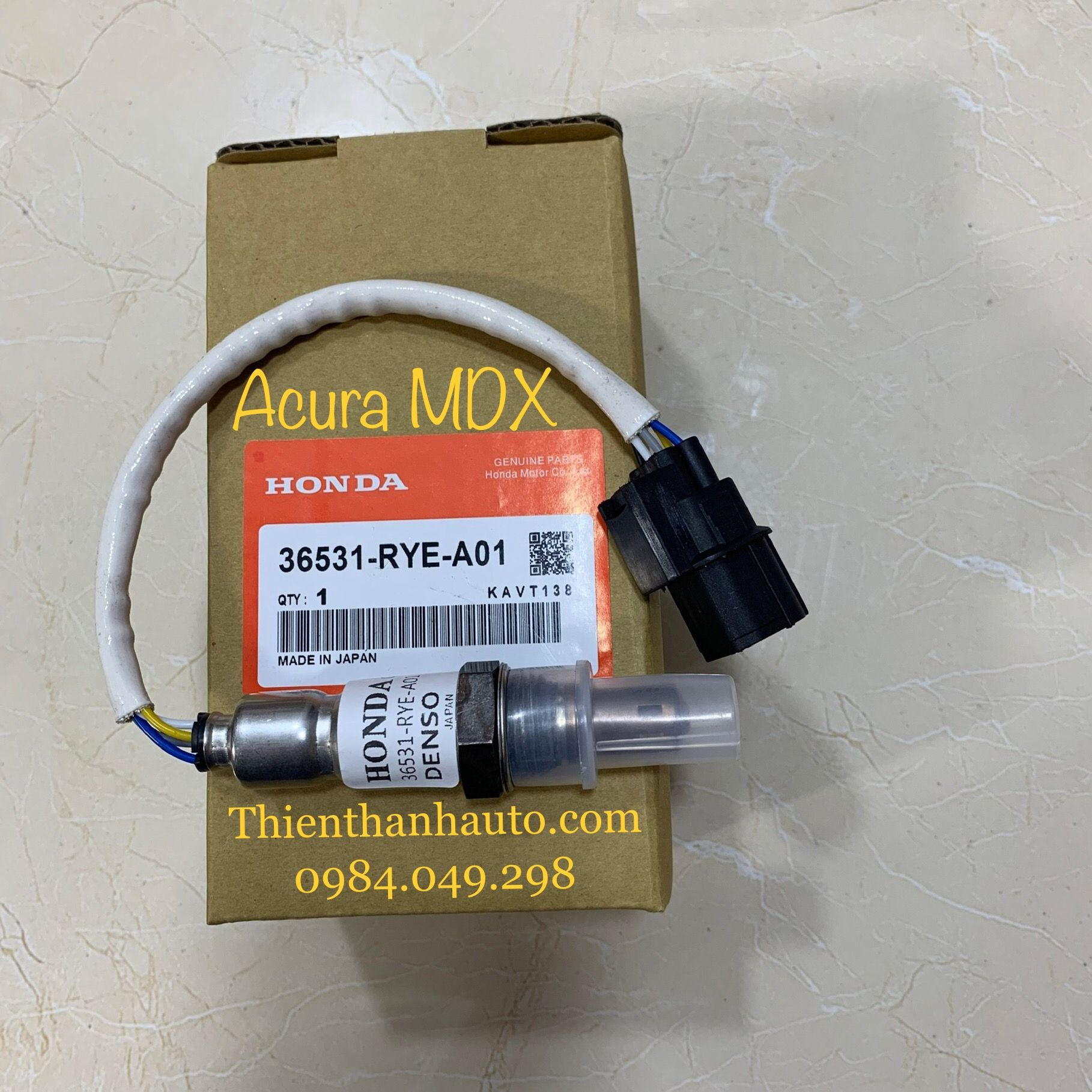 Cảm biến ô xy trước trên Acura MDX - Xuất xứ Nhật Bản - 36531RYEA01