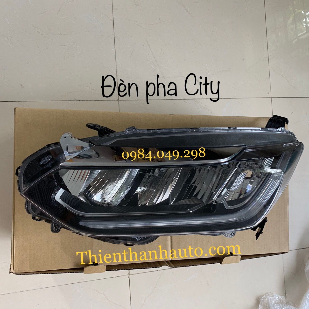 Đèn pha trái Honda City 2016-2020 chính hãng FULL LED - Thienthanhauto.com