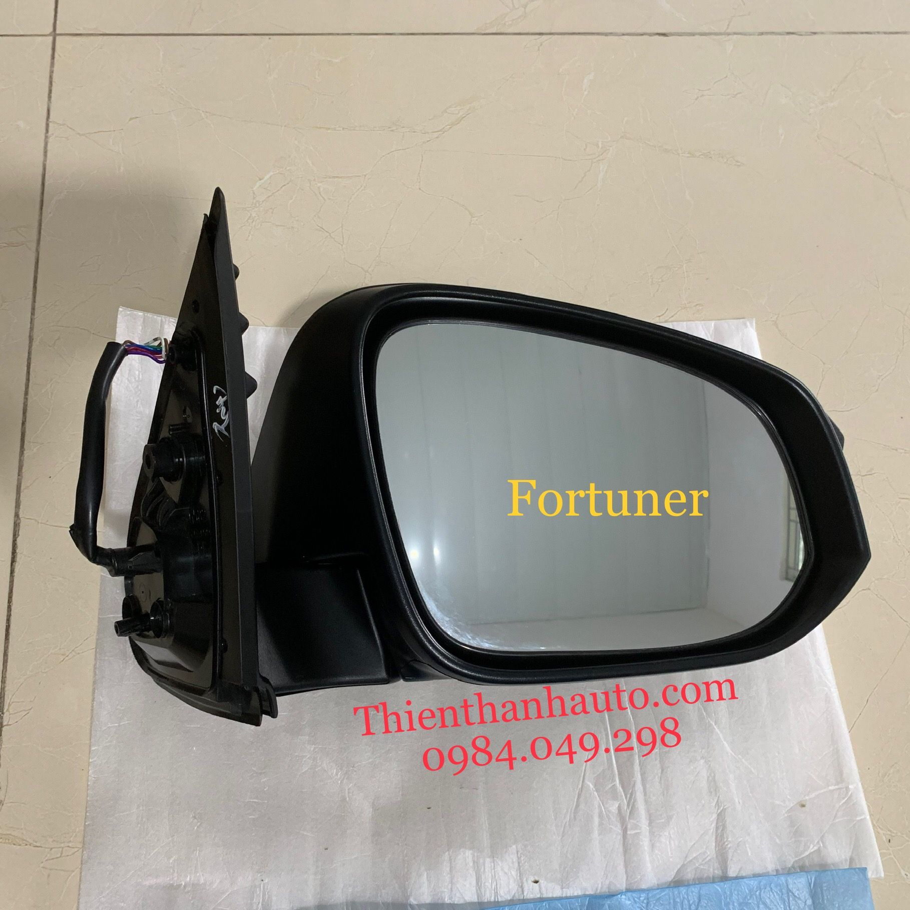 Gương chiếu hậu bên phụ Toyota Fortuner chính hãng đời 2017-2019 - Thienthanhauto.com