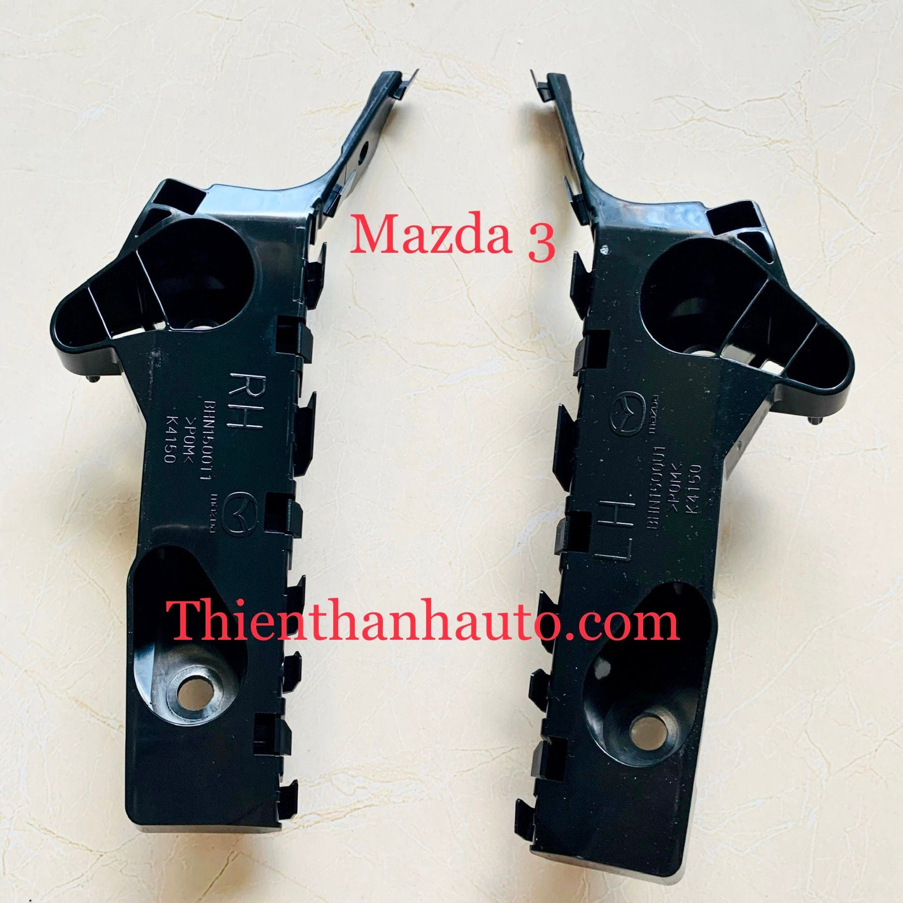Thanh bắt cản trước Mazda 3 - Nẹp cài ba đờ sốc trước Mazda 3 chính hãng