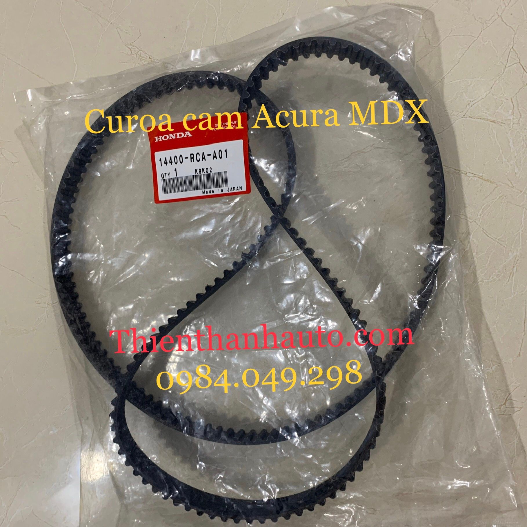 Dây curoa cam Acura MDX chính hãng - Thienthanhauto.com