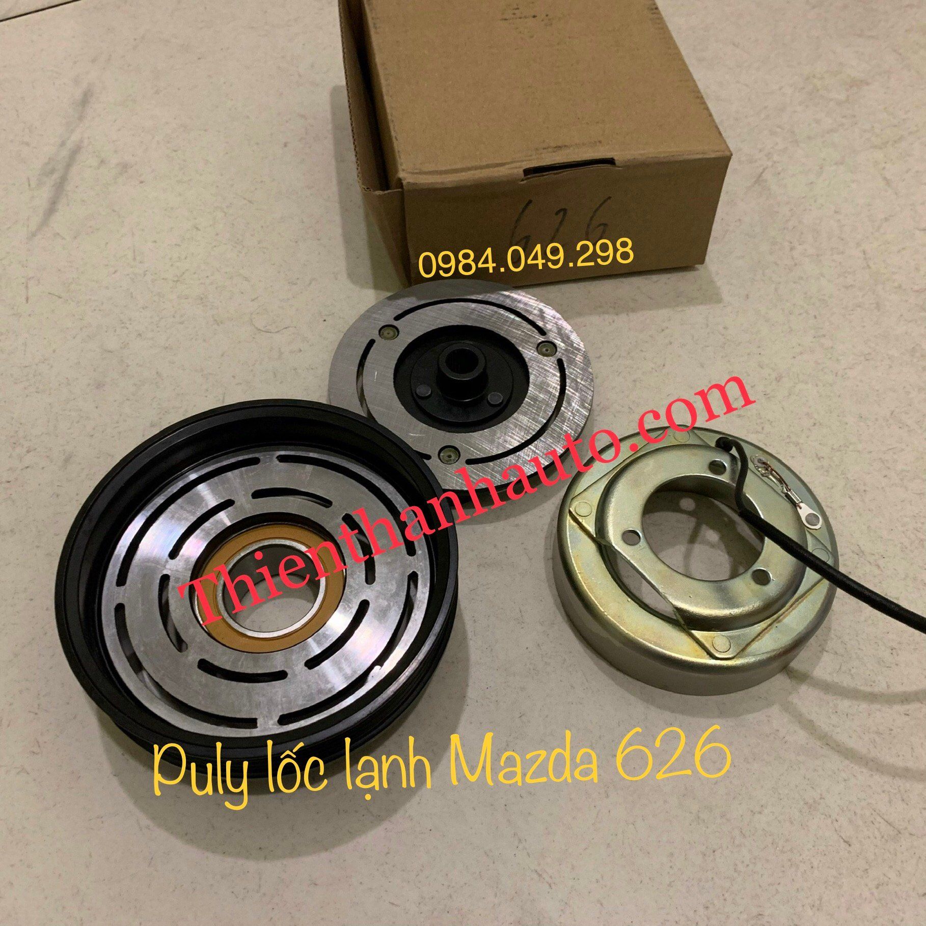 Puly đầu lốc điều hòa Mazda 626 - Thienthanhauto.com