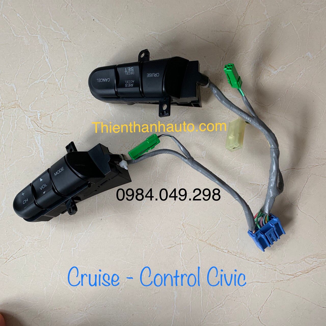 Cruise Control và bộ điều khiển tích hợp vô lăng Honda Civic chất lượng cao, giá tốt nhất - Thienthanhauto.com