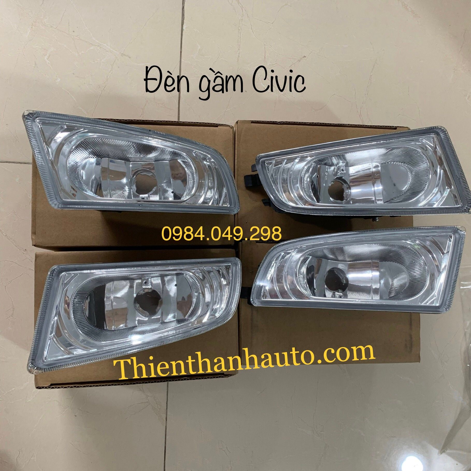 Đèn gầm trái - phải Honda Civic 2006-2008, giá tốt nhất - Phụ tùng ô tô Thiên Thanh