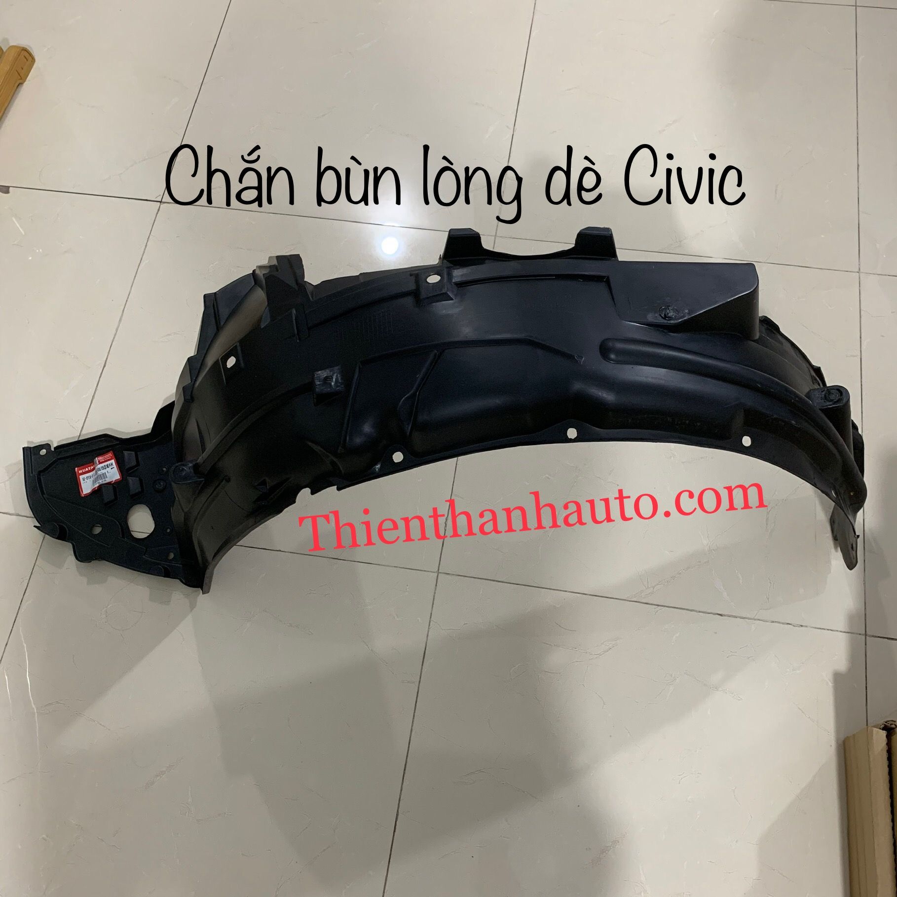 Chắn bùn lòng dè trước trái Honda Civic, giá tốt nhất - Thienthanhauto.com