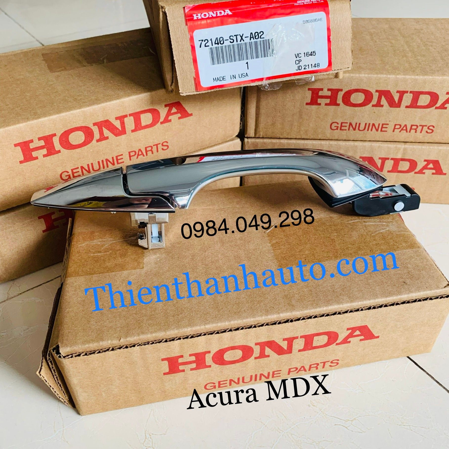 Tay mở cửa ngoài Acura MDX 2007-2008-2009-2010-2011-2012 chính hãng