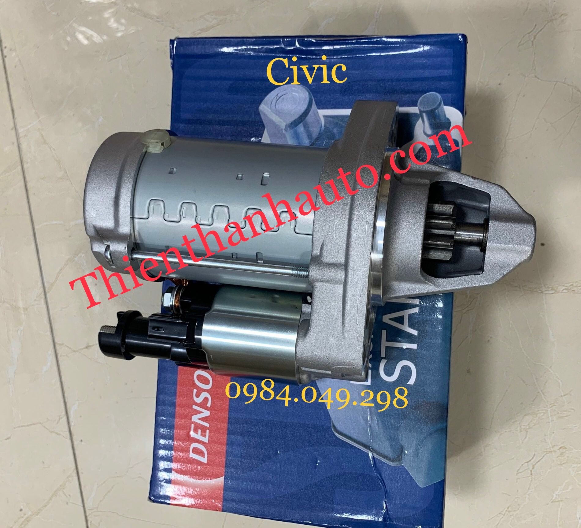 Máy đề - củ đề Honda Civic 2.0 - Xuất xứ Honda Nhật Bản - Thienthanhauto.com