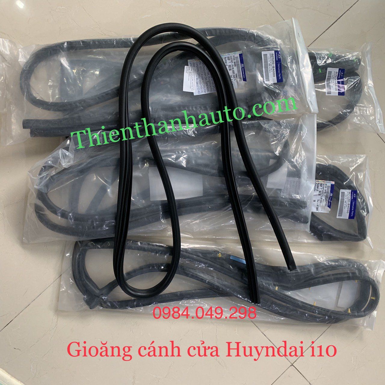 Gioăng cánh cửa Hyundai Grand i10 chính hãng - Phụ tùng ô tô Thiên Thanh