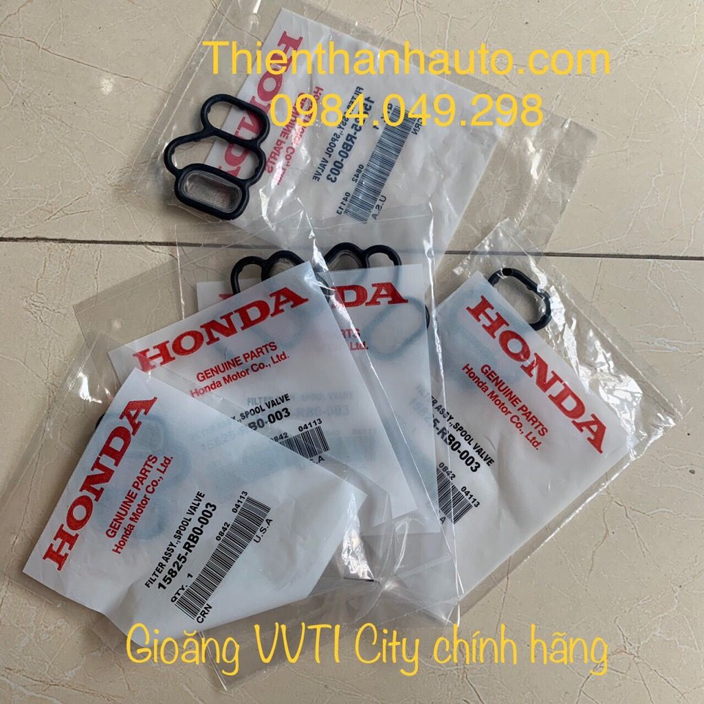 Gioăng lưới lọc dầu van VVTI Honda City chính hãng- 15825RB0003 - Phụ tùng ô tô Thiên Thanh