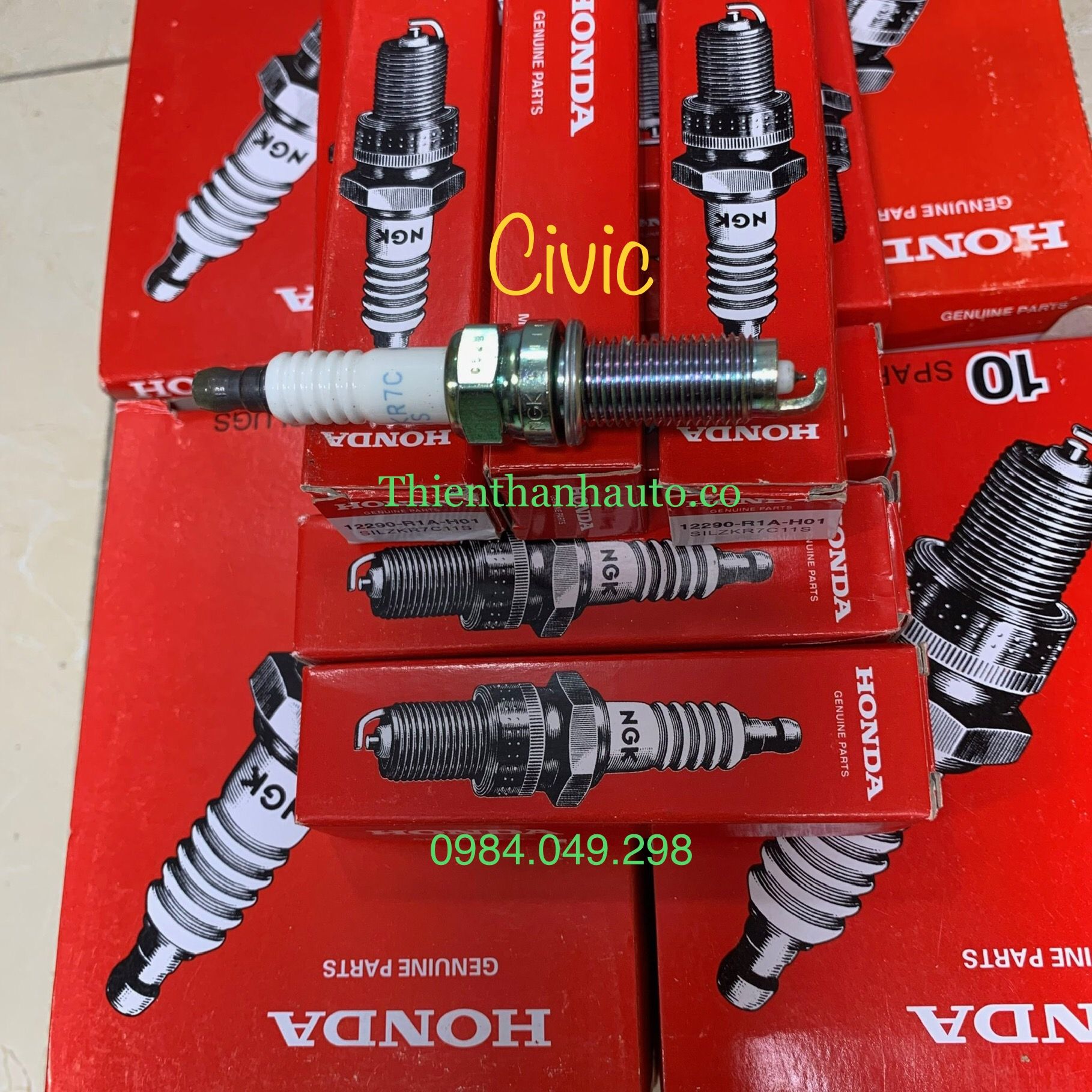 Bugi Honda Civic 1.8 - 2.0 đời 2013-2015 - Xuất xứ Honda Nhật Bản