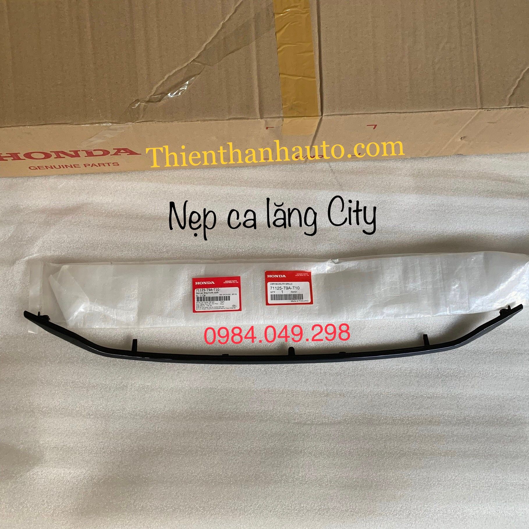 Nẹp ca lăng Honda City 2014-2017 chính hãng - Phụ tùng ô tô Thiên Thanh