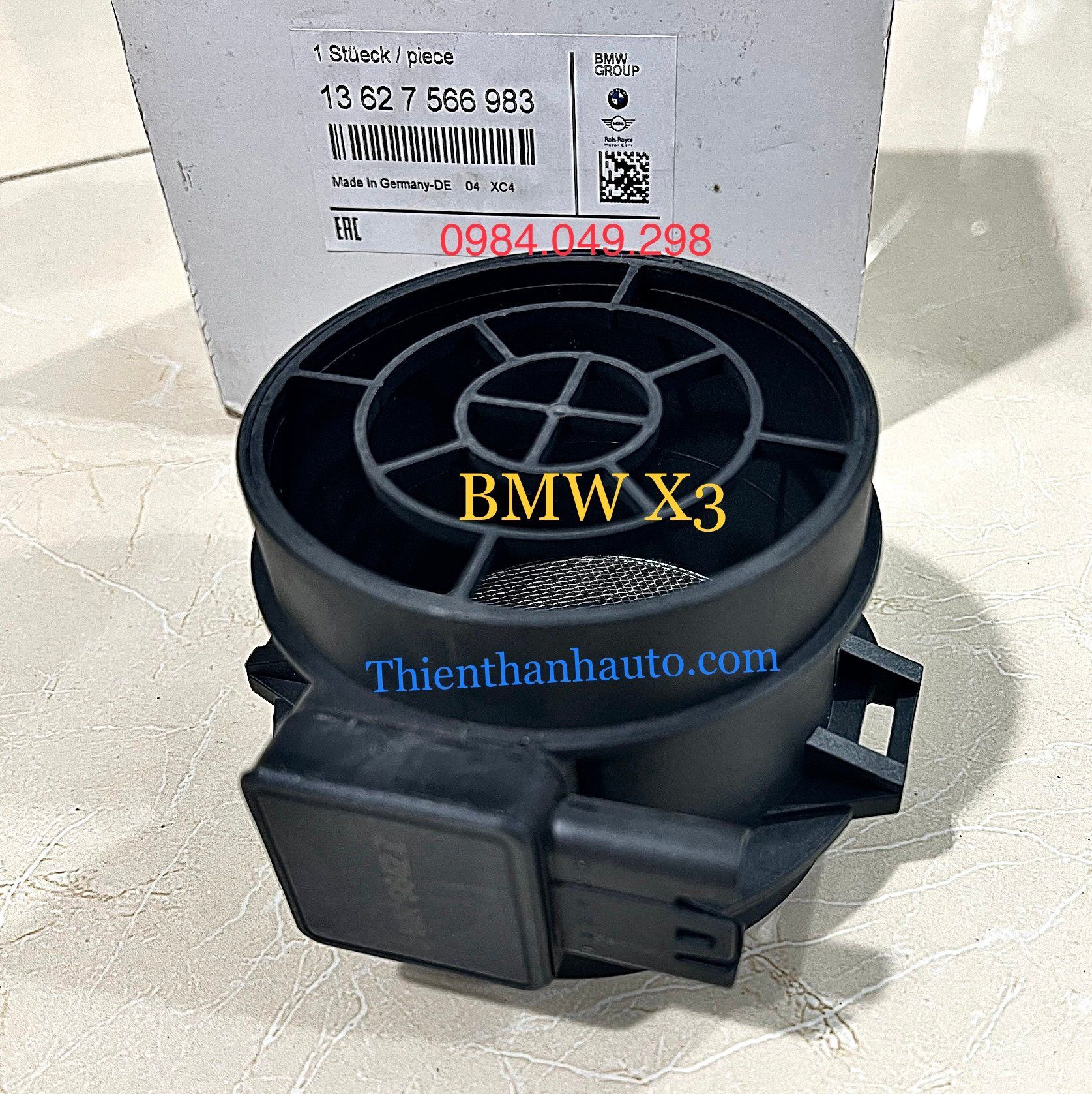 Cảm biến gió - Cảm biến khí nạp BMW X3 2005, giá tốt nhất - 13627566983