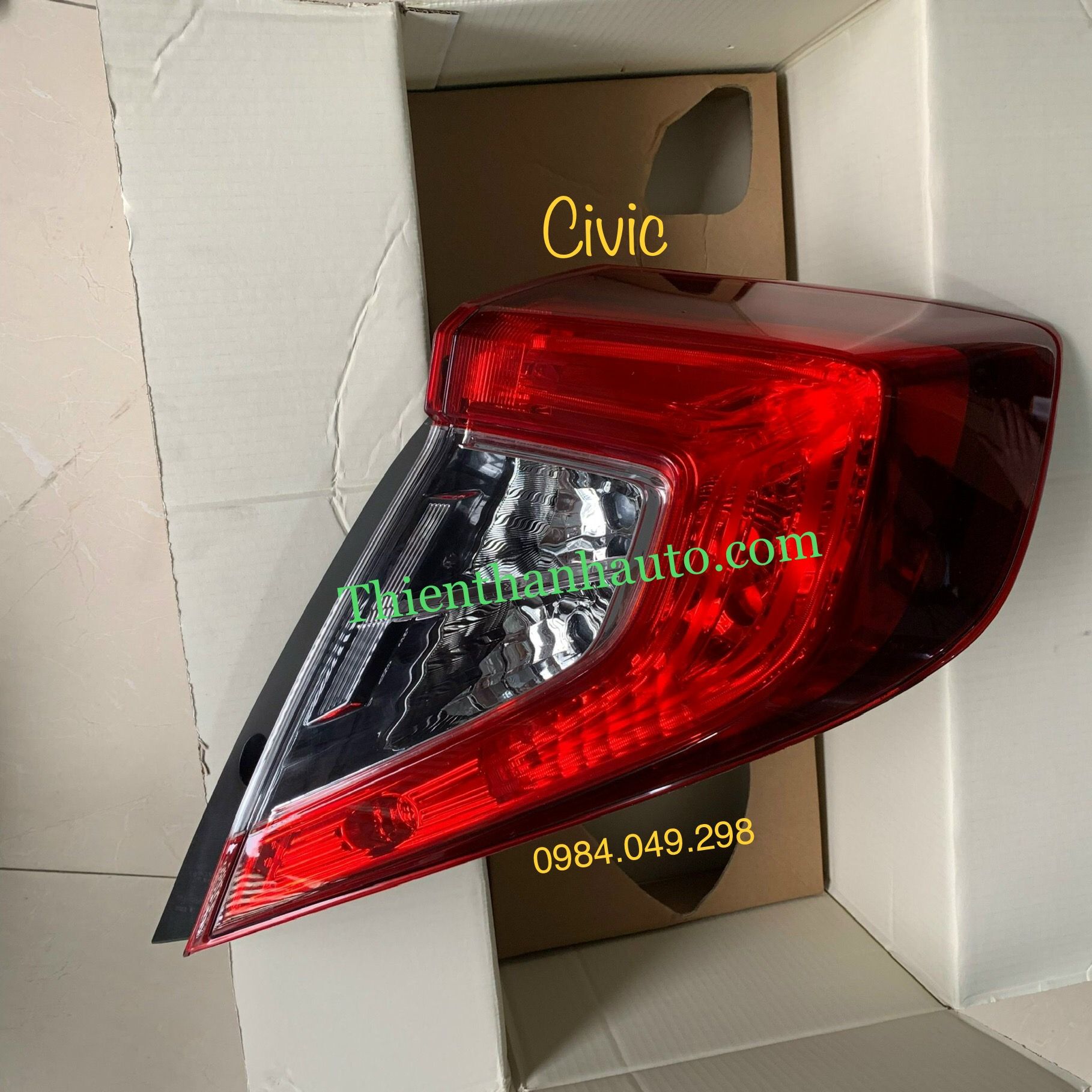 Đèn hậu ngoài bên phải Honda Civic 2016-2017-2018-2019-2020-2021