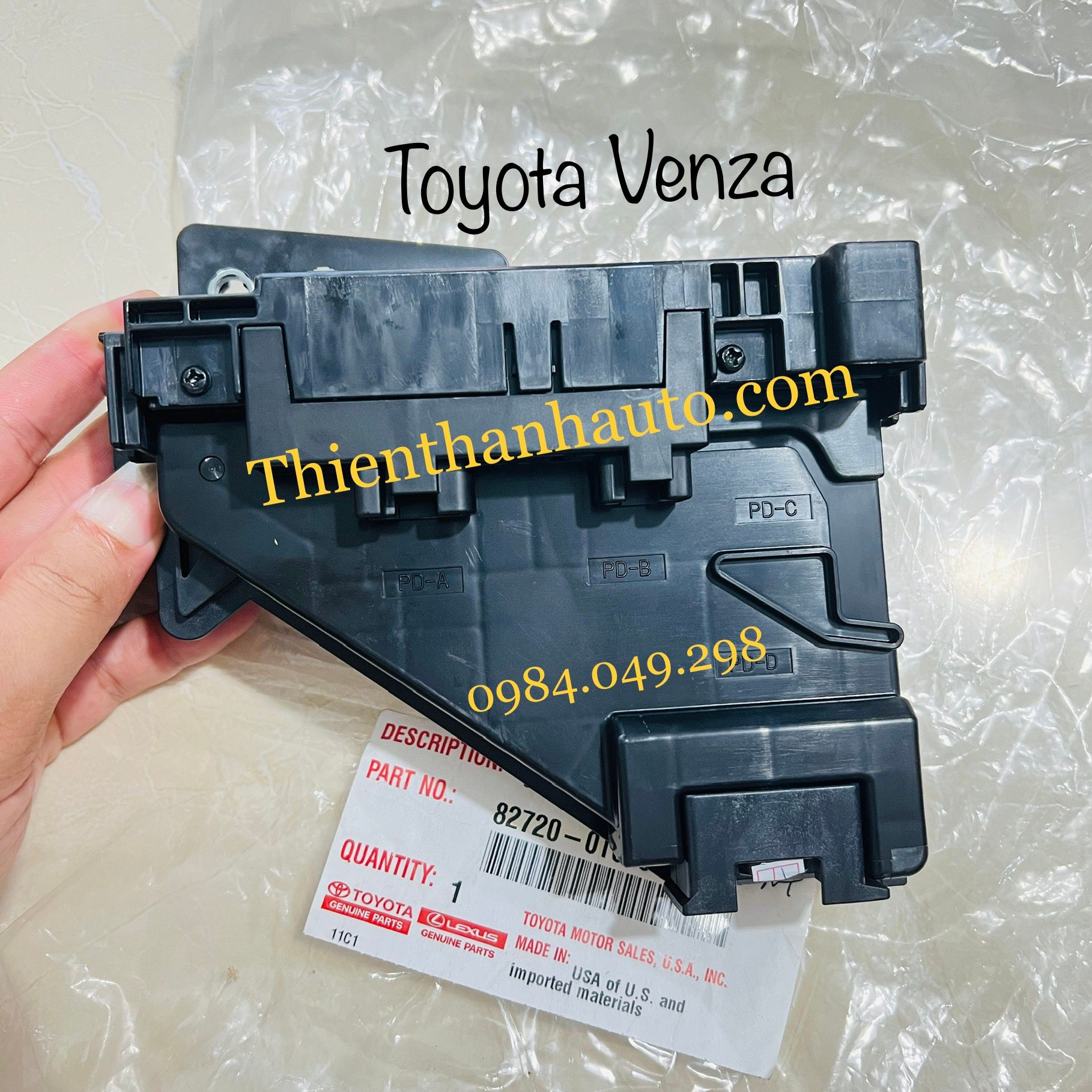 Hộp cầu chì Toyota Venza chính hãng - 827200T020 - Thienthanhauto.com