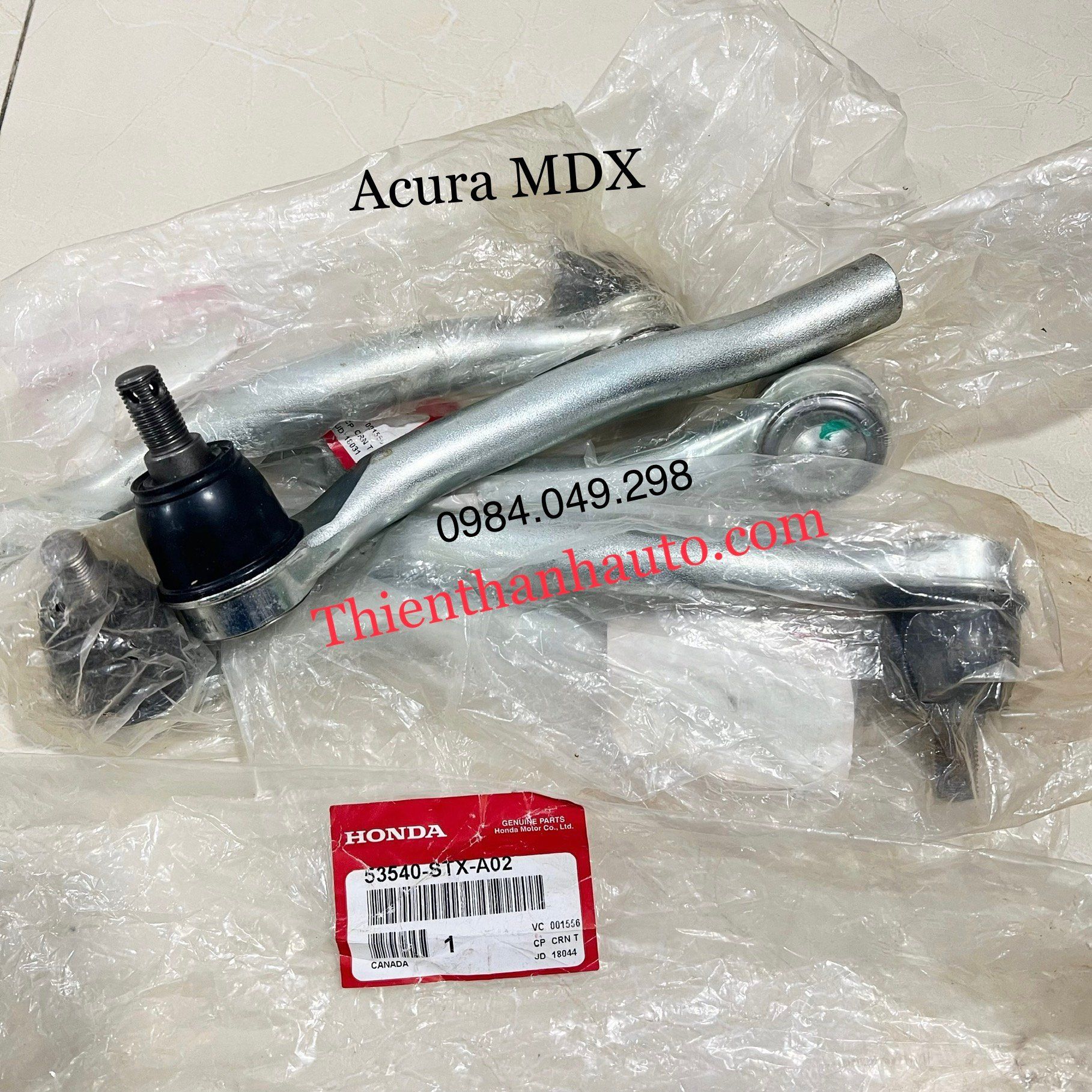 Rotuyn lái ngoài Acura MDX 2007-2013 chính hãng - 53540STXA02