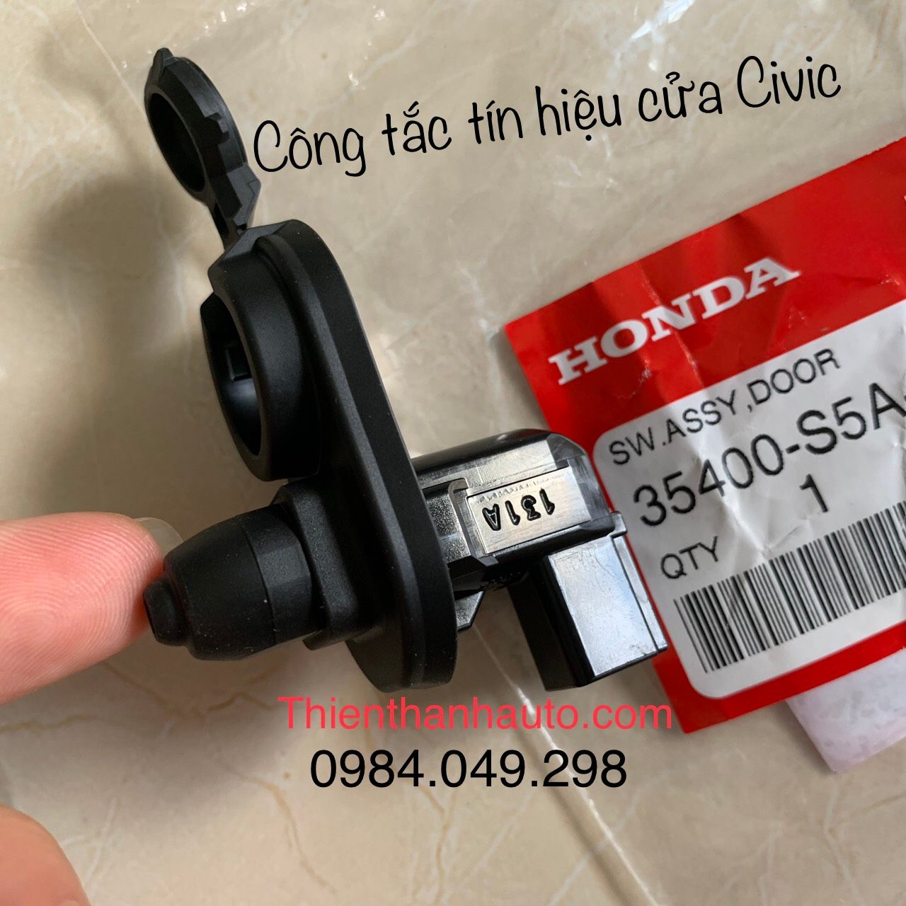 Công tắc đèn tín hiệu cửa Honda Civic chính hãng - 35400S5A013 - Phụ tùng ô tô Thiên Thanh