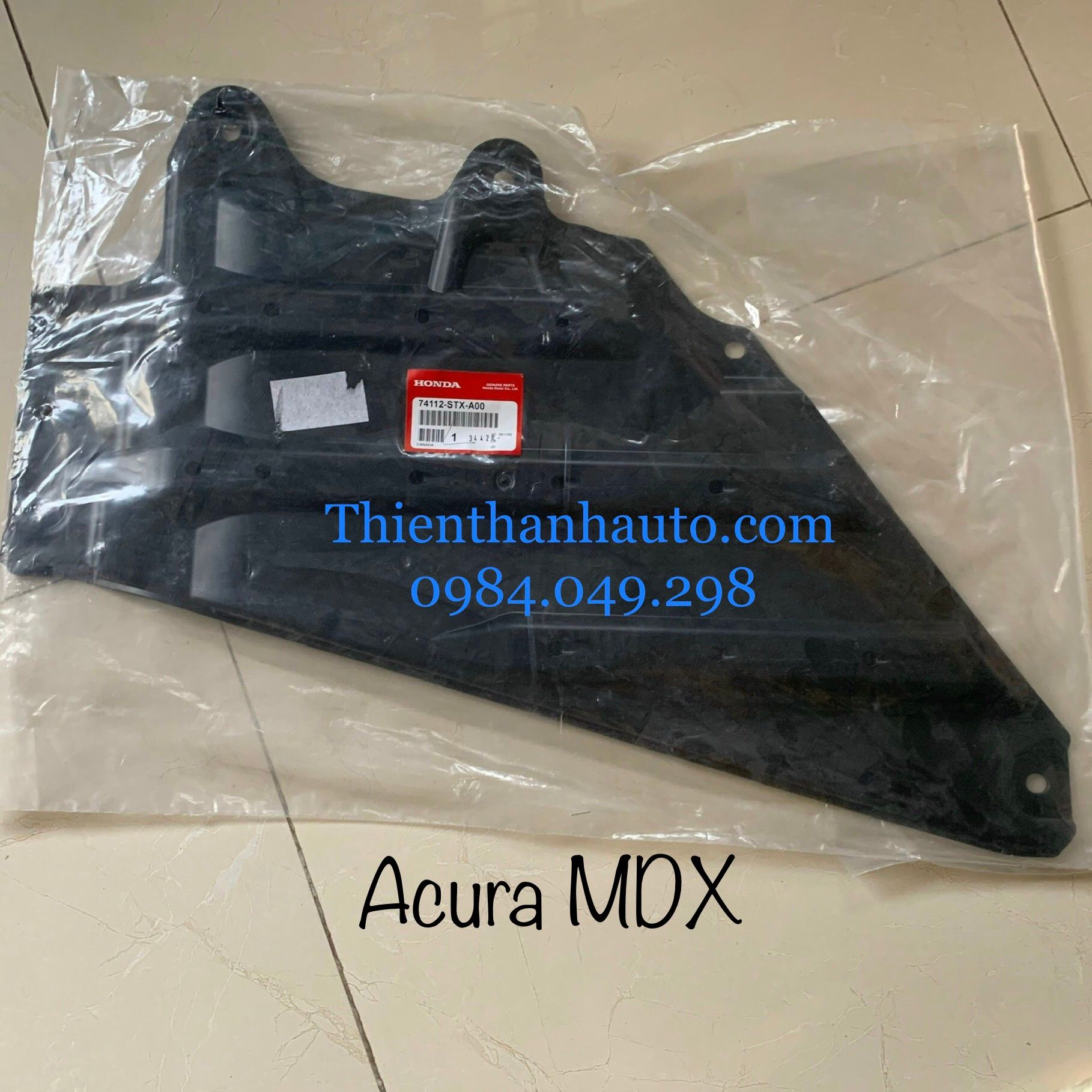 Chắn bùn gầm máy bên phải Acura MDX 2007-2008-2009-2010-2011-2012 chính hãng