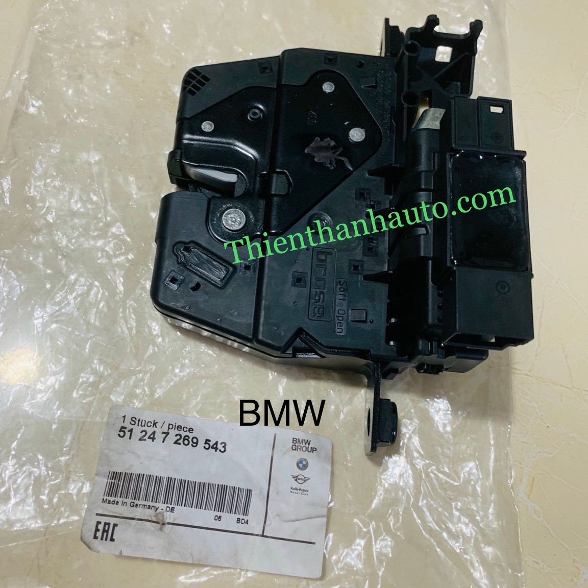 Ổ khóa cốp sau BMW chính hãng - 51247269543 - Thienthanhauto.com