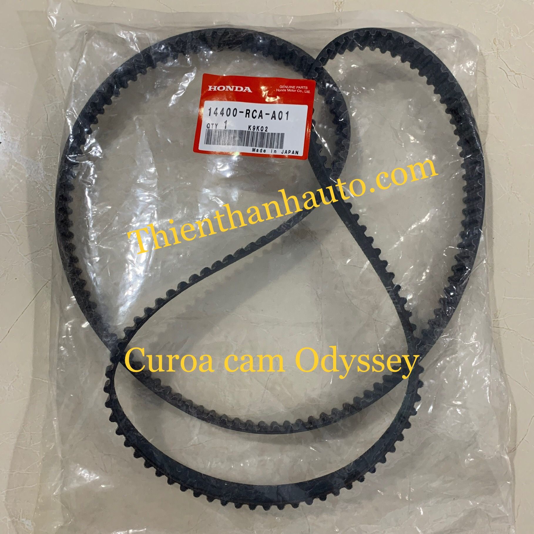 Dây curoa cam Honda Odyssey 2004-2012 chính hãng - Phụ tùng ô tô Thiên Thanh