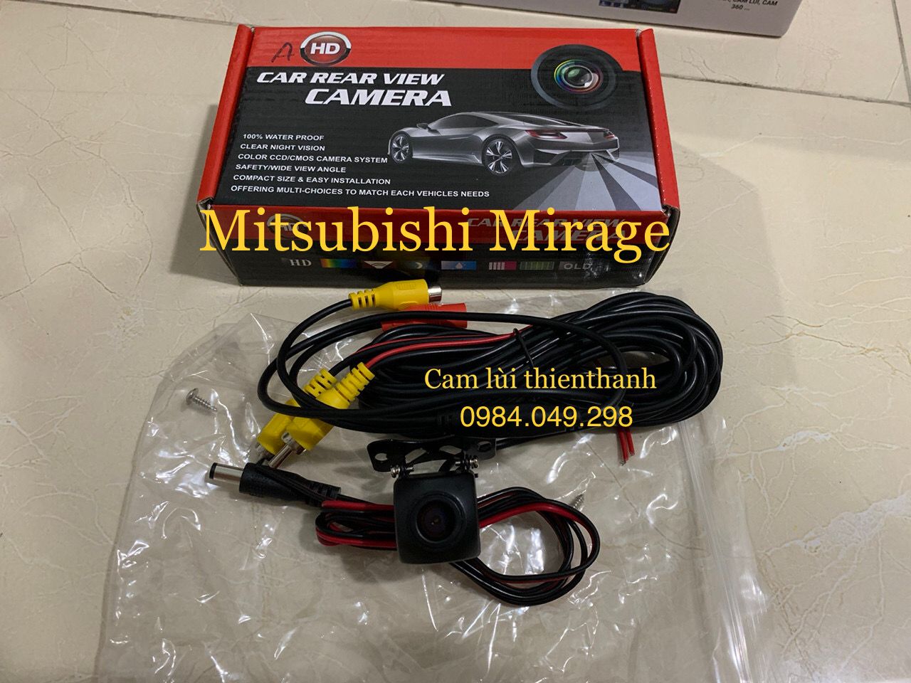 Camera lùi Mitsubishi Mirage 2019-2020 - Phụ tùng ô tô Thiên Thanh