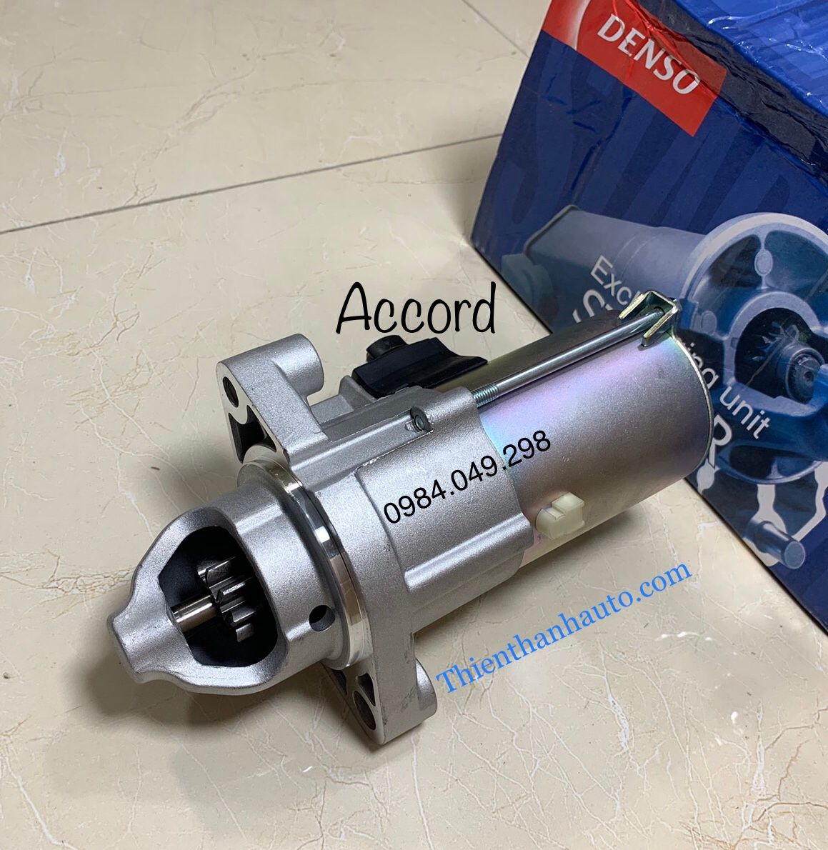 Củ đề - máy khởi động Honda Accord 2.4 - NK từ Denso Nhật Bản - 31200R40A01