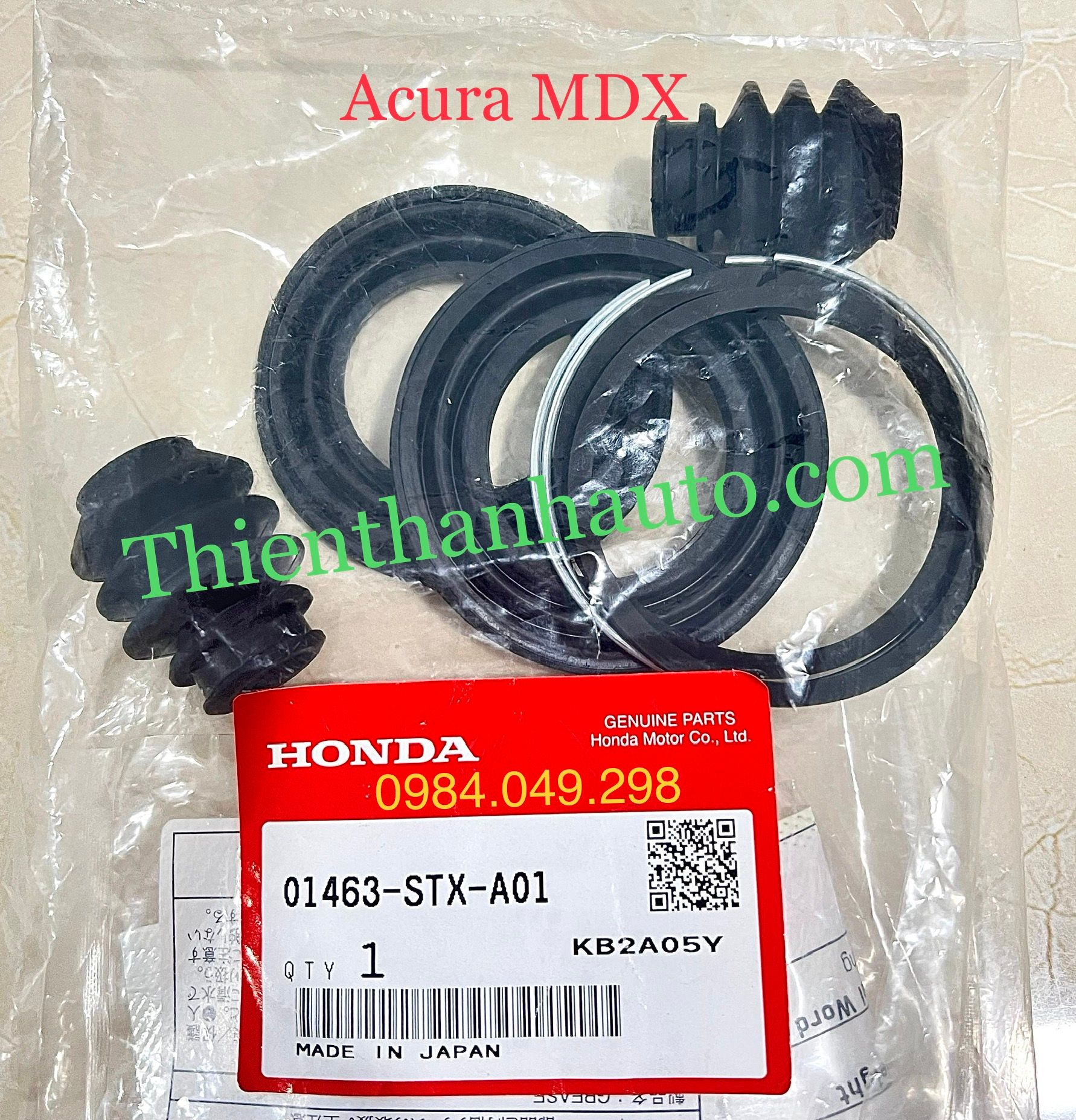 Cuppen phanh trước Acura MDX 2007-2013 chính hãng - 01463STXA01