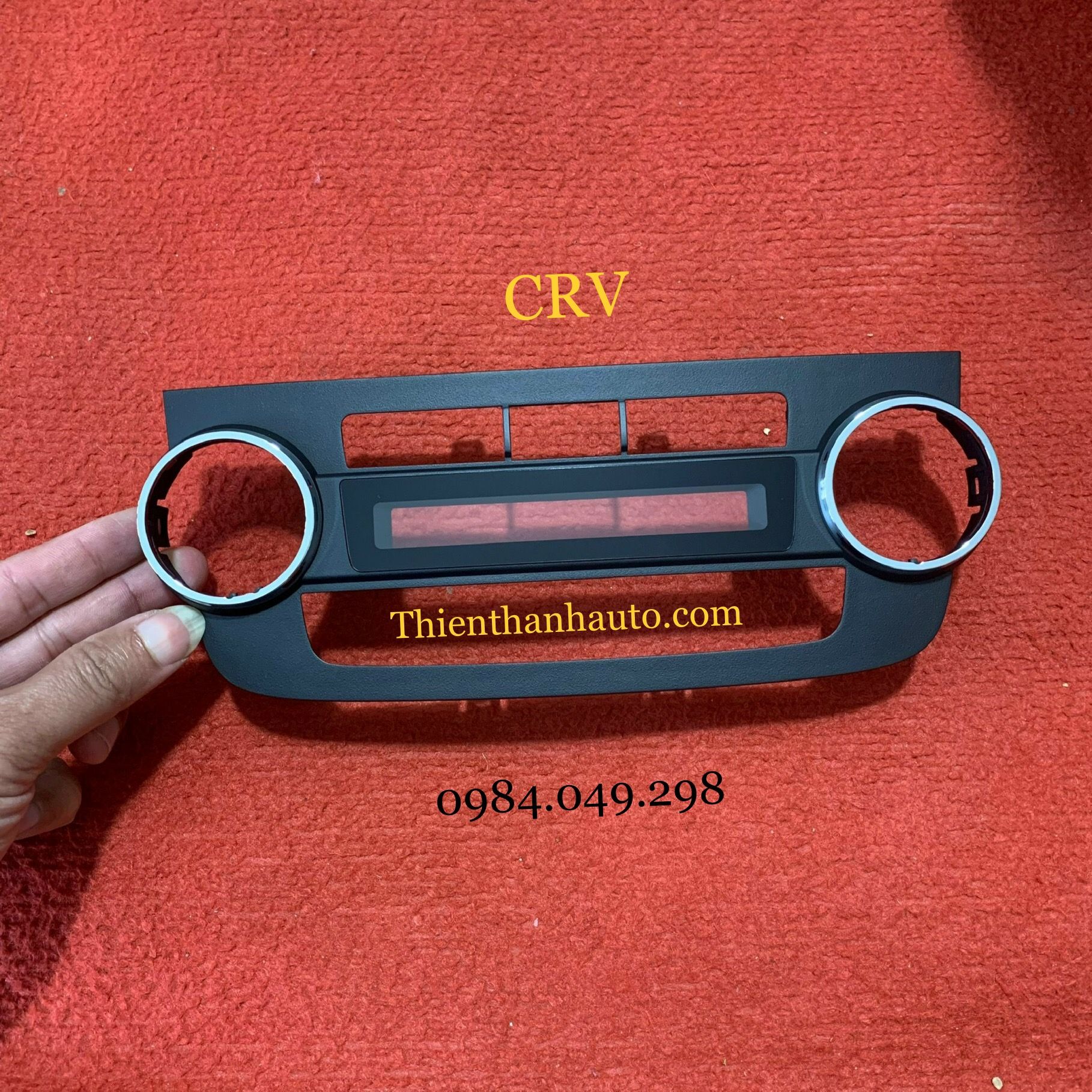 Nắp bảng điều khiển điều hòa Honda CRV 2007-2012 chính hãng