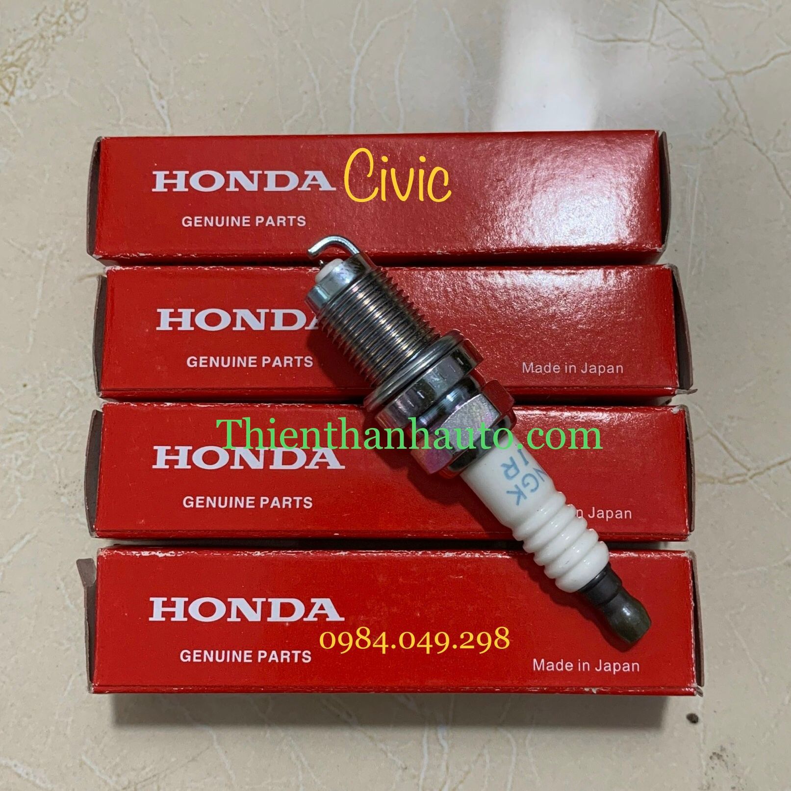 Bugi Honda Civic 2006-2007-2008-2009-2010-2011-2012 chính hãng
