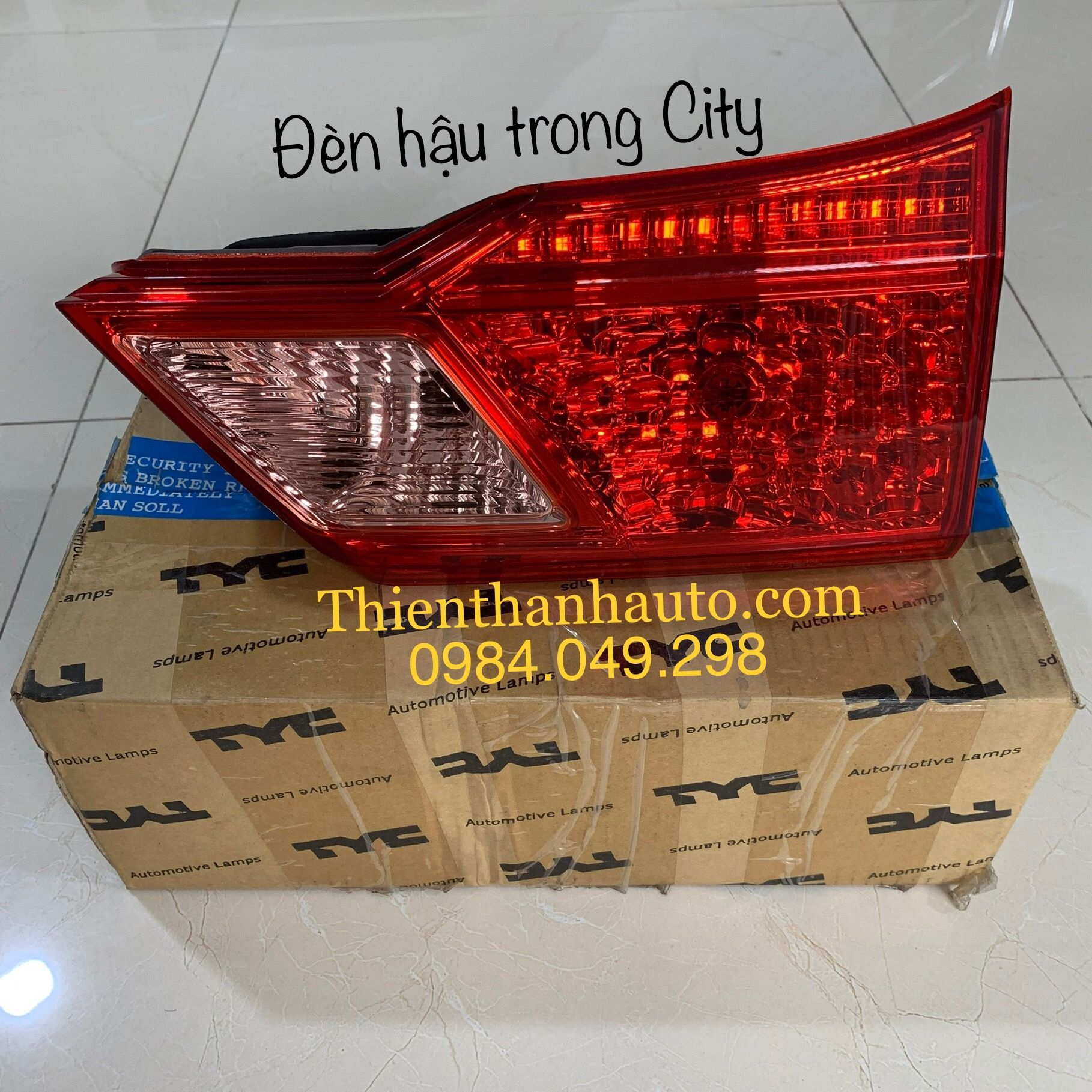 Đèn hậu trong phải Honda City 2014-2020 giá tốt nhất - Thienthanhauto.com