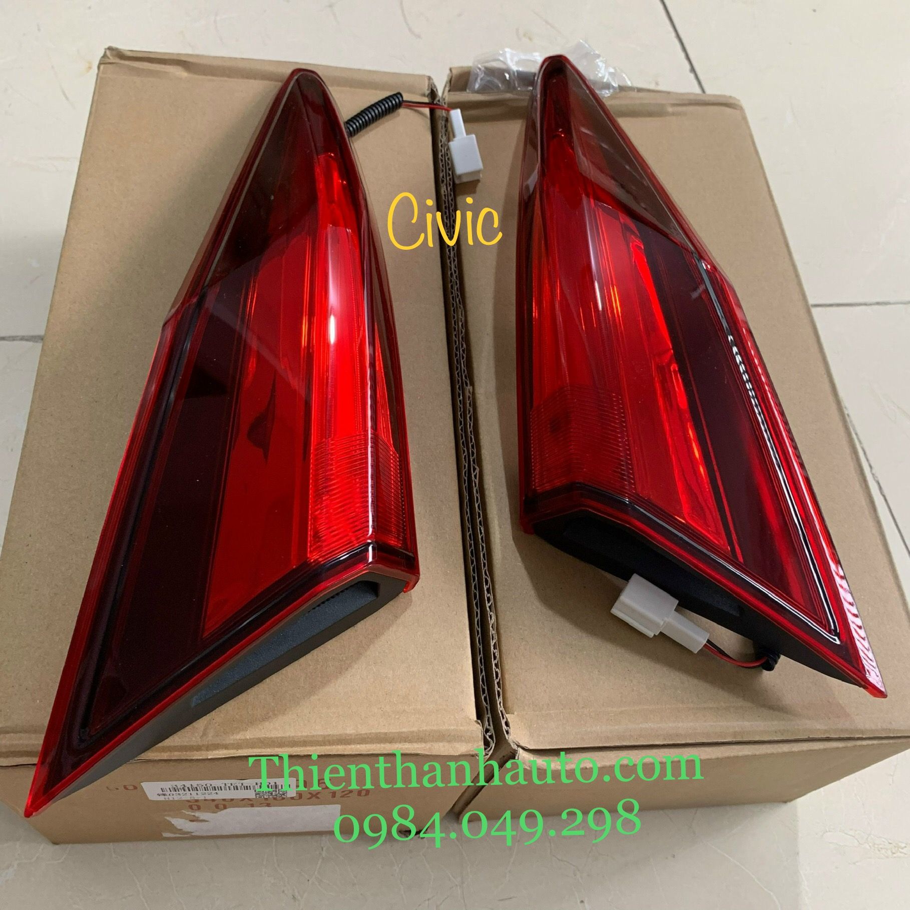 Đèn hậu trên cốp Honda Civic 2016-2017-2018-2019-2020-2021 - Thienthanhauto.com