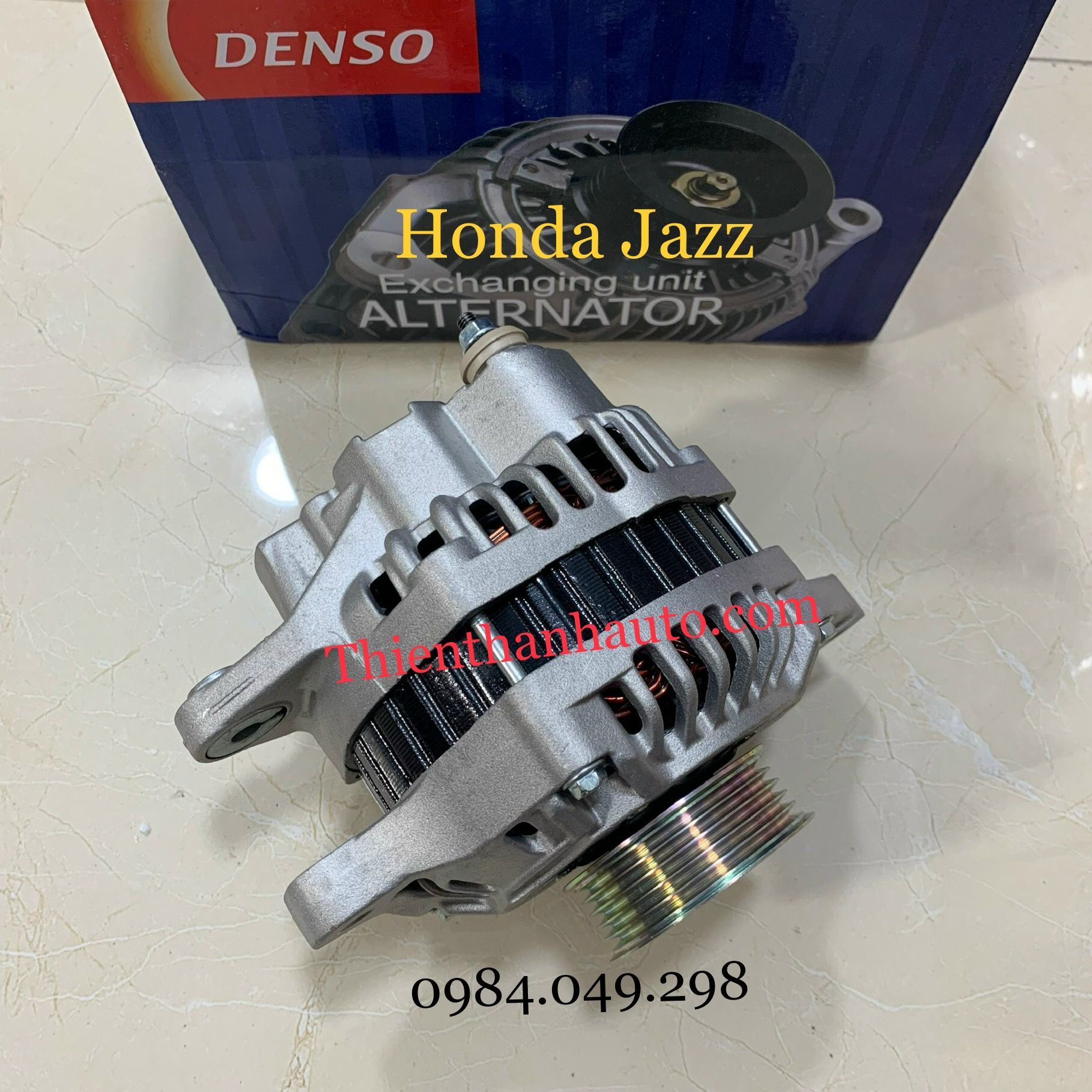 Máy phát điện Honda Jazz - Sản phẩm của Denso Nhật Bản