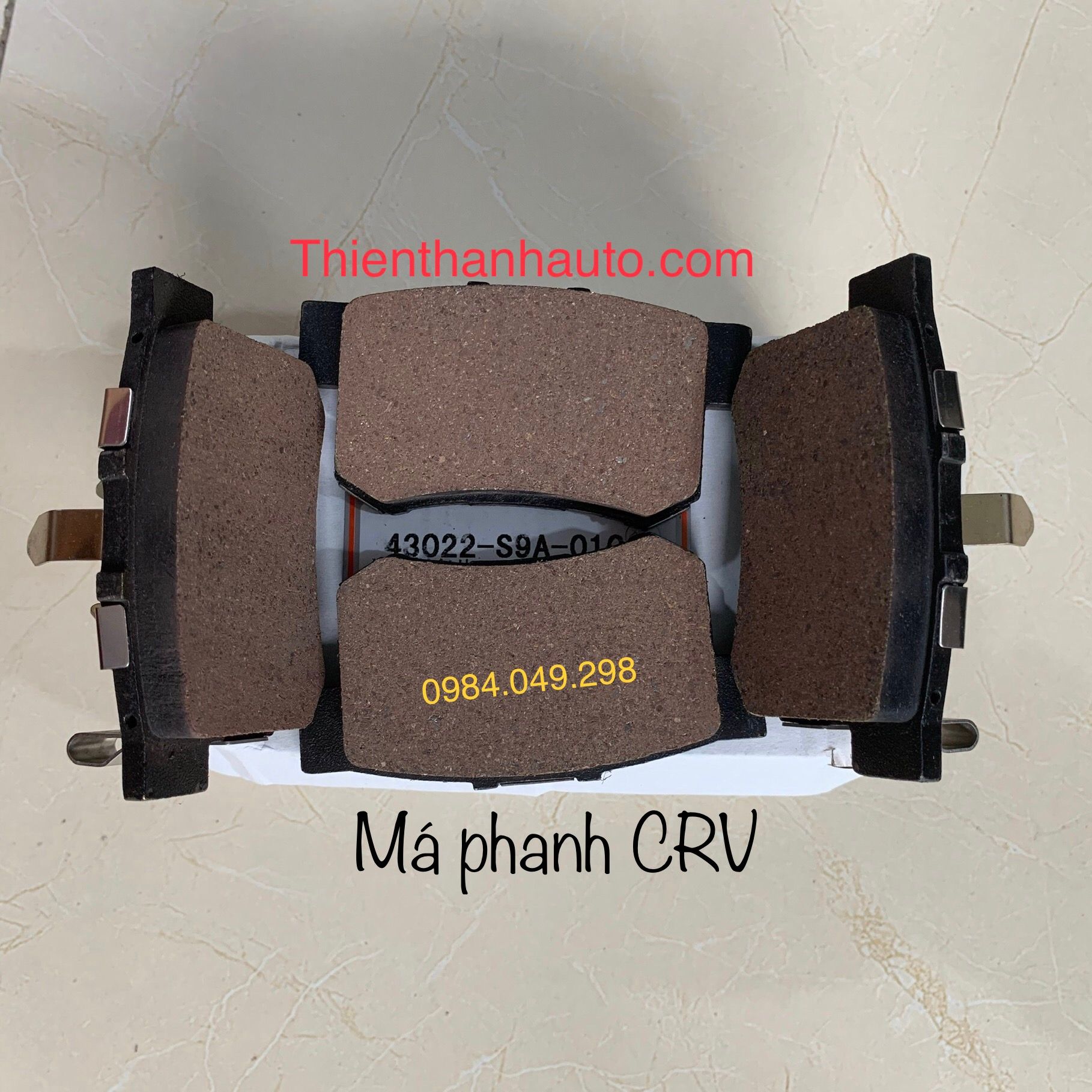 Má phanh sau - bố thắng sau Honda CRV chính hãng - Thienthanhauto.com