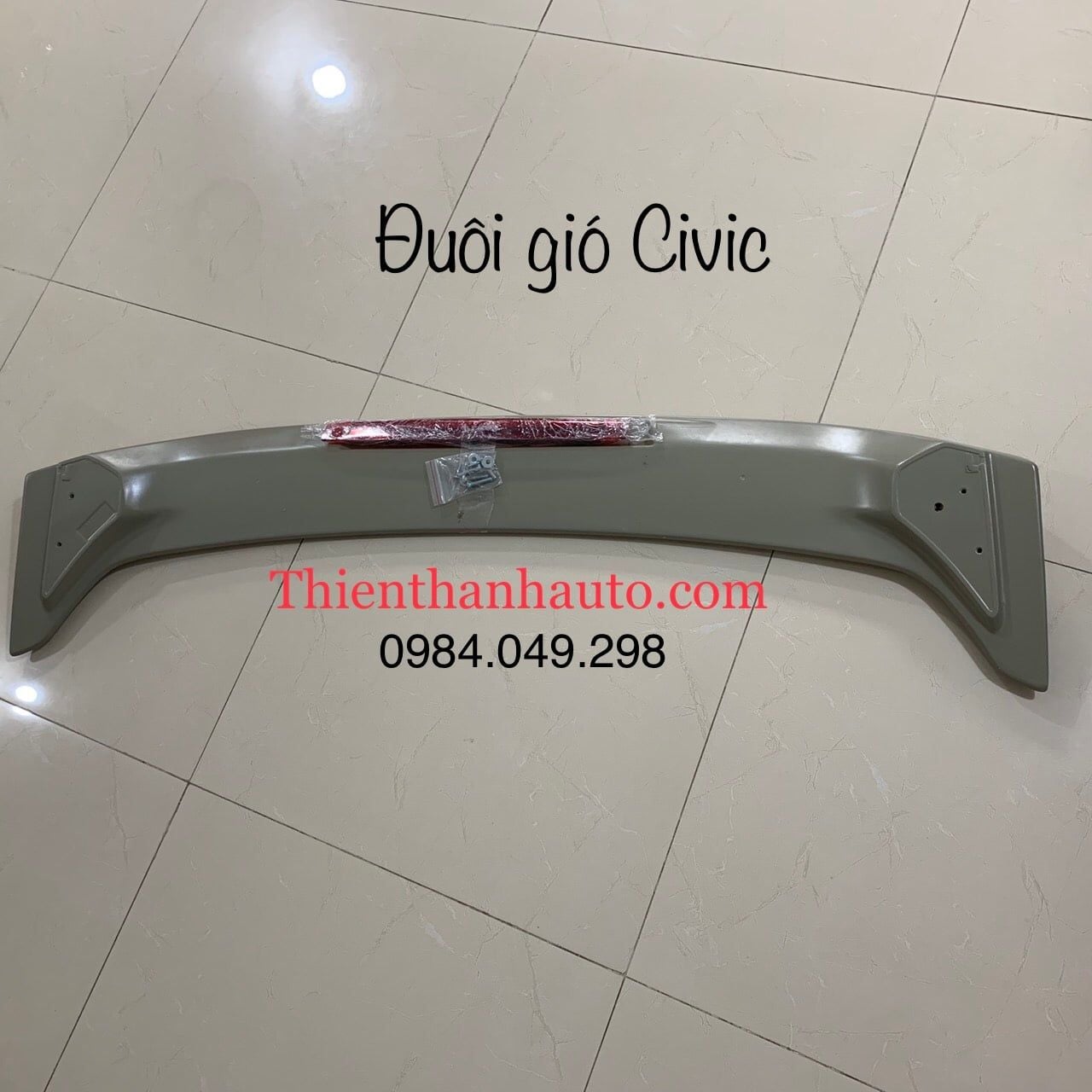 Đuôi gió Honda Civic (có đèn) - Phụ tùng ô tô Thiên Thanh
