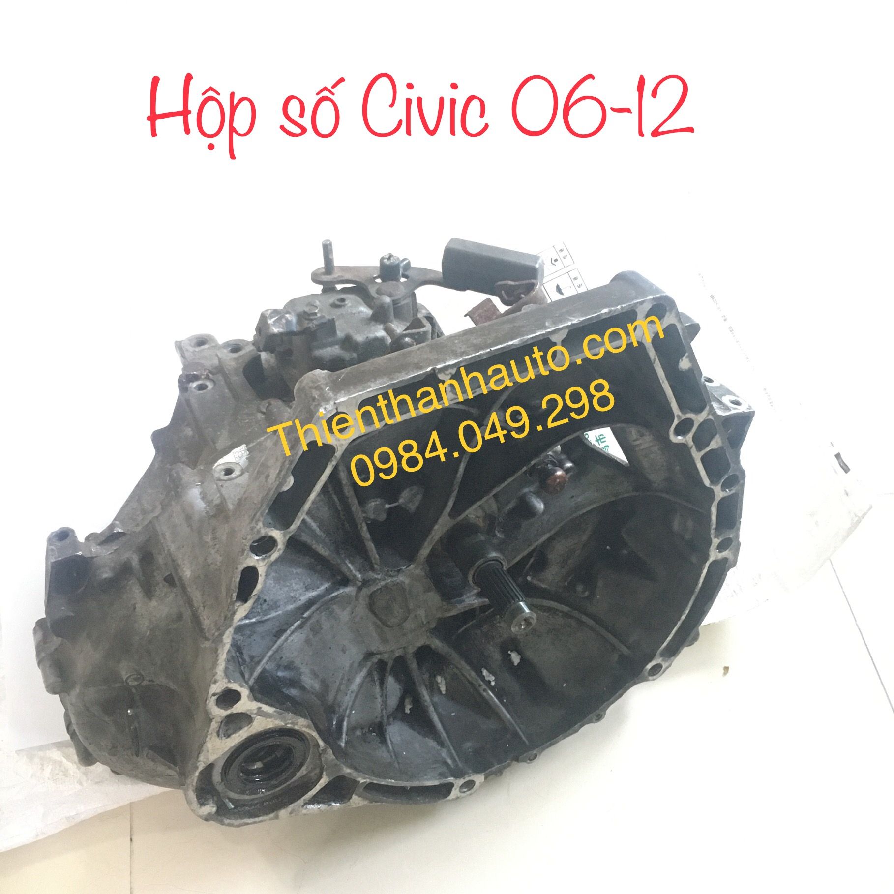 Hộp số Honda Civic 1.8 MT đời 2006-2012 - Hàng tháo xe - Phụ tùng ô tô Thiên Thanh