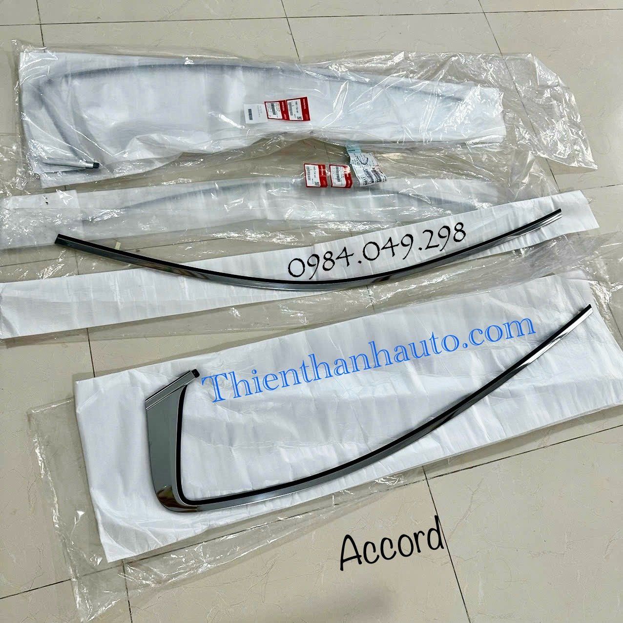 Nẹp cong kính Honda Accord chính hãng 2014-2015-2016-2017