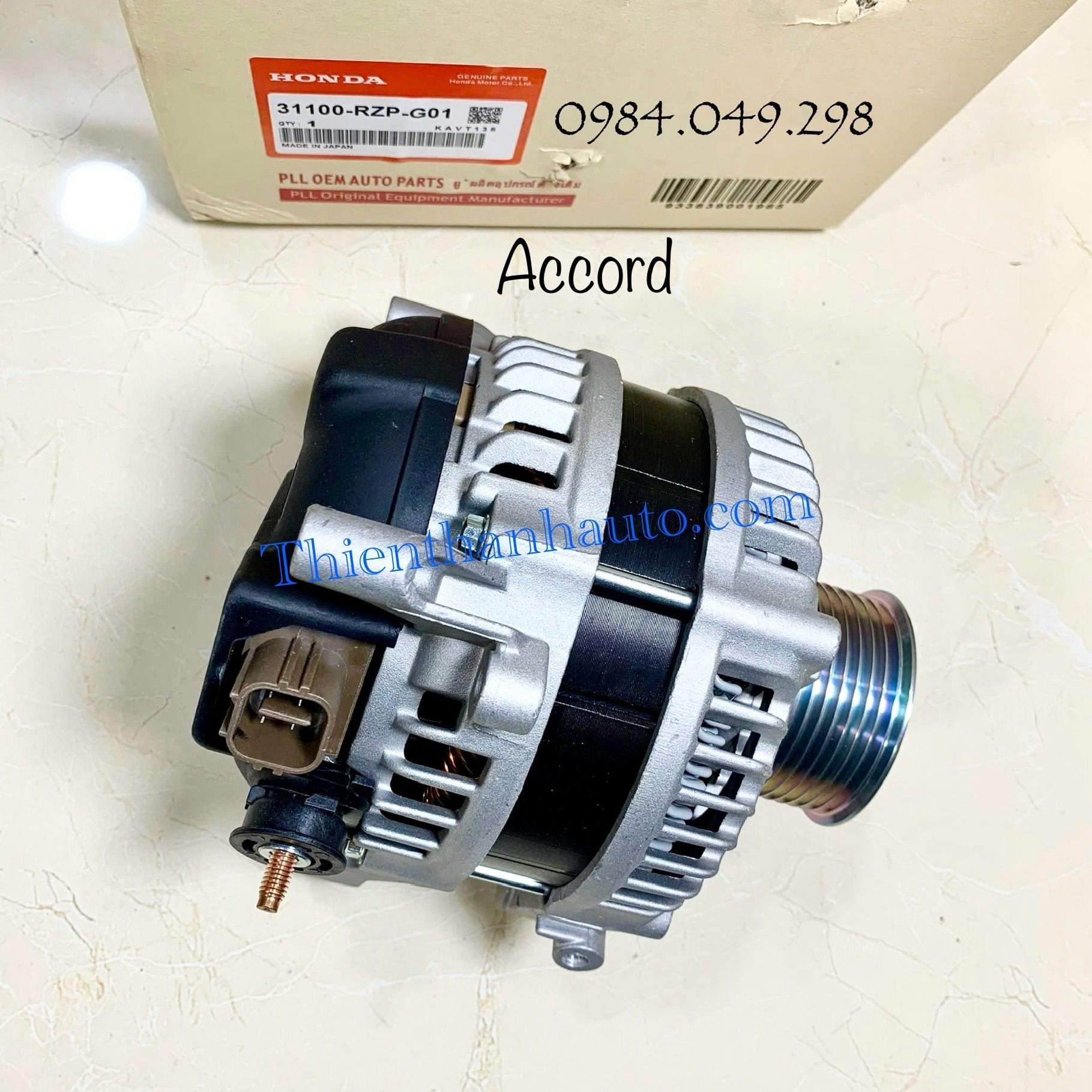 Máy phát điện Honda Accord 2007-2012 - Xuất xứ: Nhật Bản