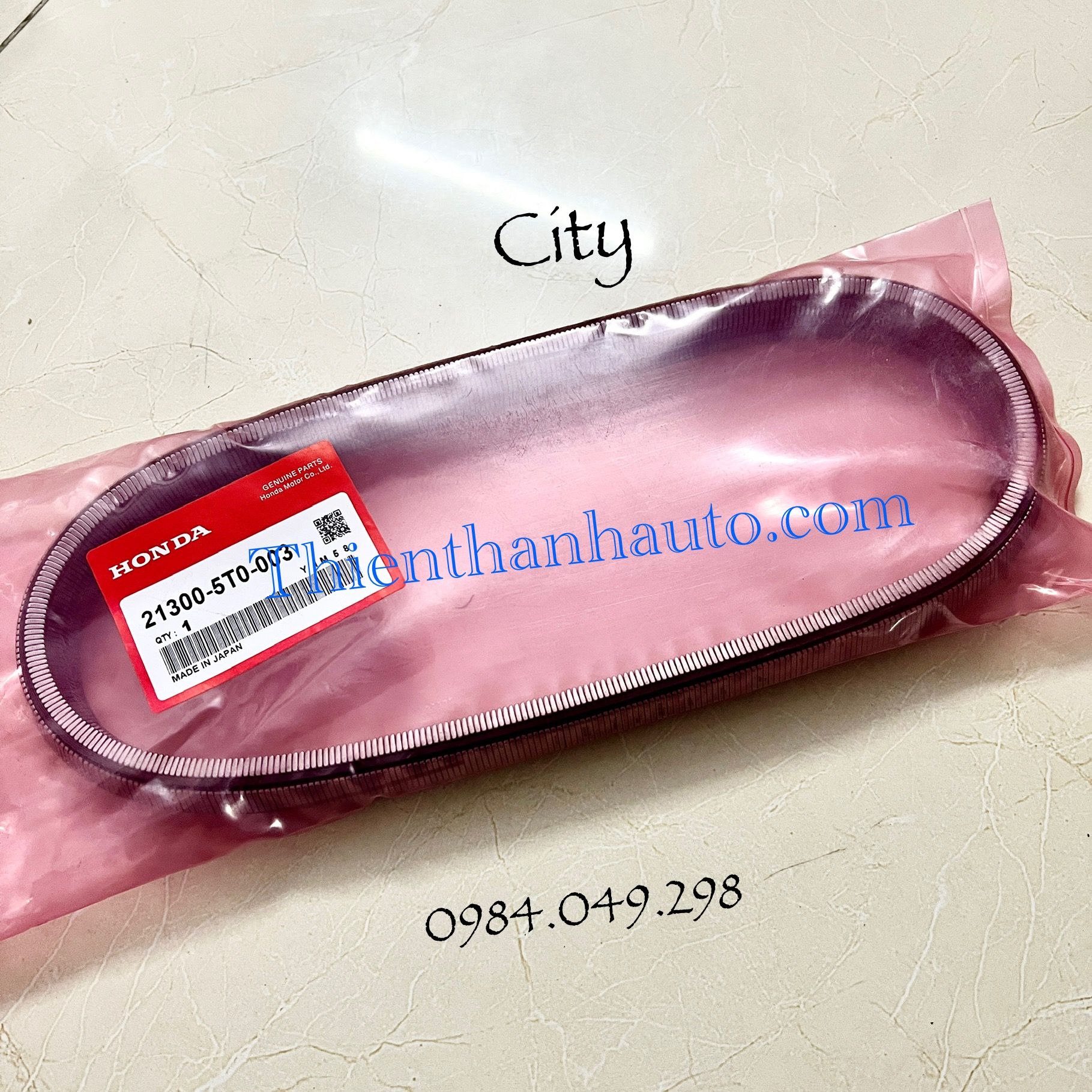 Dây đai hộp số Honda City 2014-2015-2016-2017-2018-2019-2020-2021 chính hãng