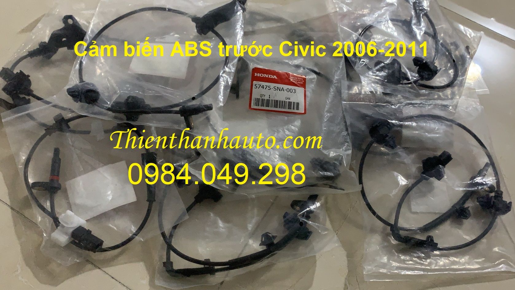 Cảm biến ABS trước Honda Civic 2006-2007-2008-2009-2010-2011 chính hãng - Phụ tùng ô tô Thiên Thanh